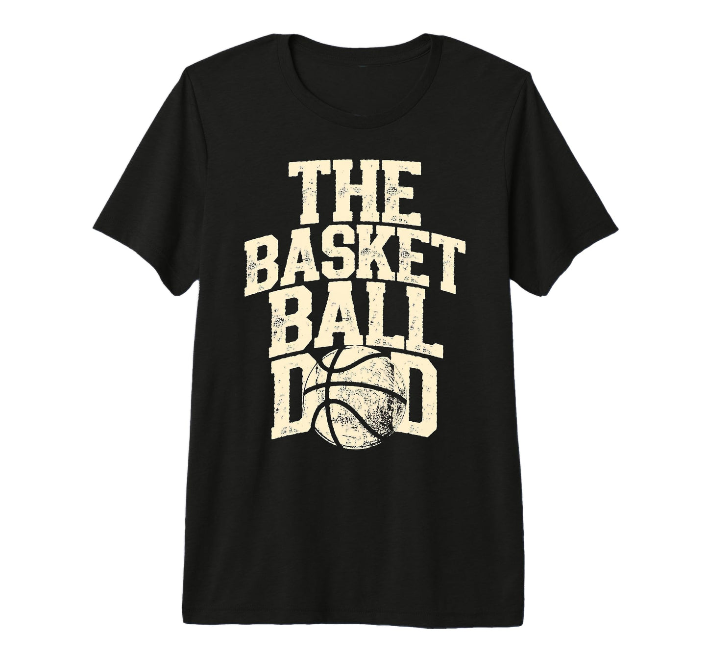Basketball Dad Tri Blend T-Shirt - Unique Graphic for Adults - T-Shirt, Sweatshirt, Hoodie