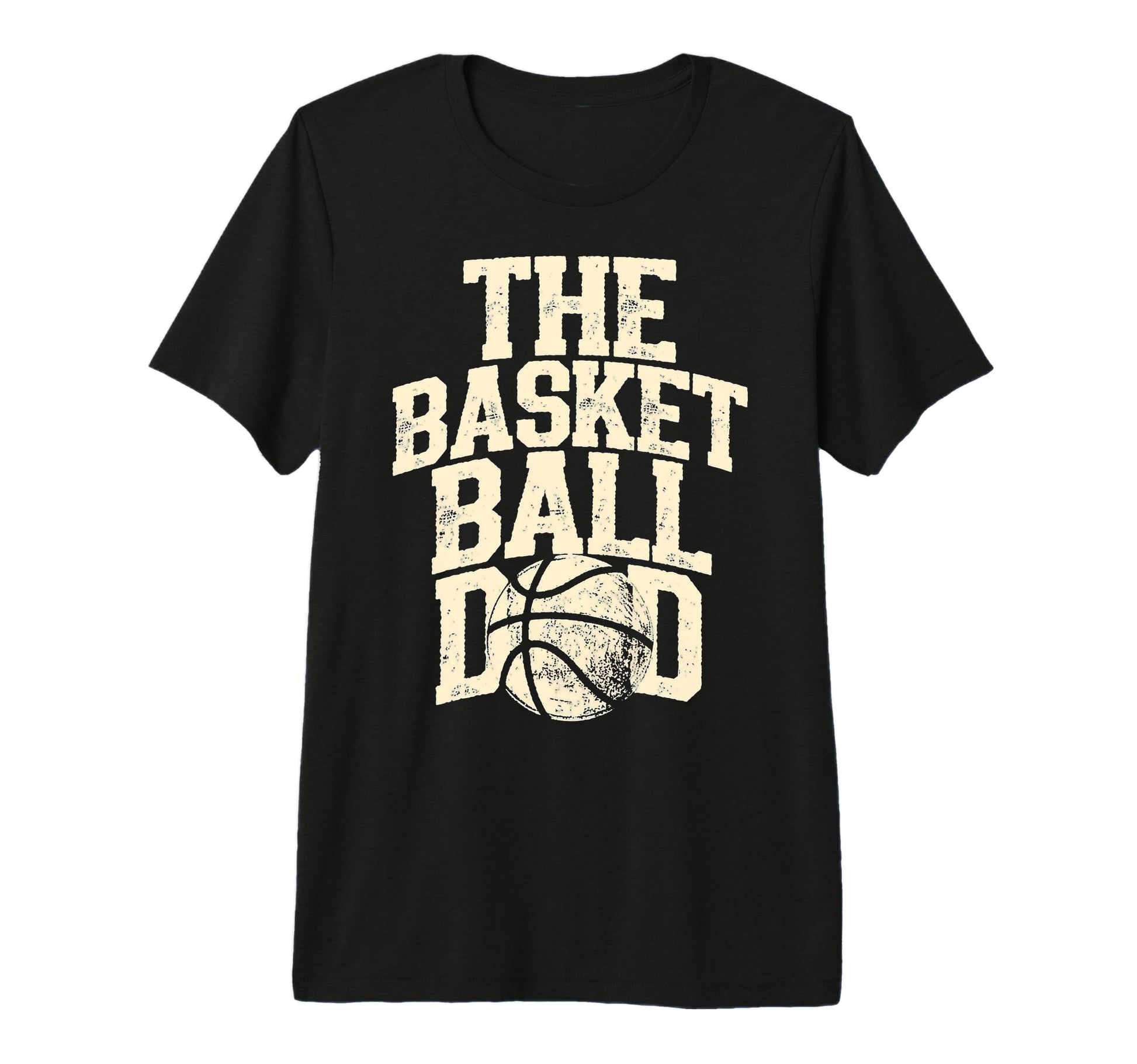 Basketball Dad Tri Blend T-Shirt - Unique Graphic for Adults - T-Shirt, Sweatshirt, Hoodie