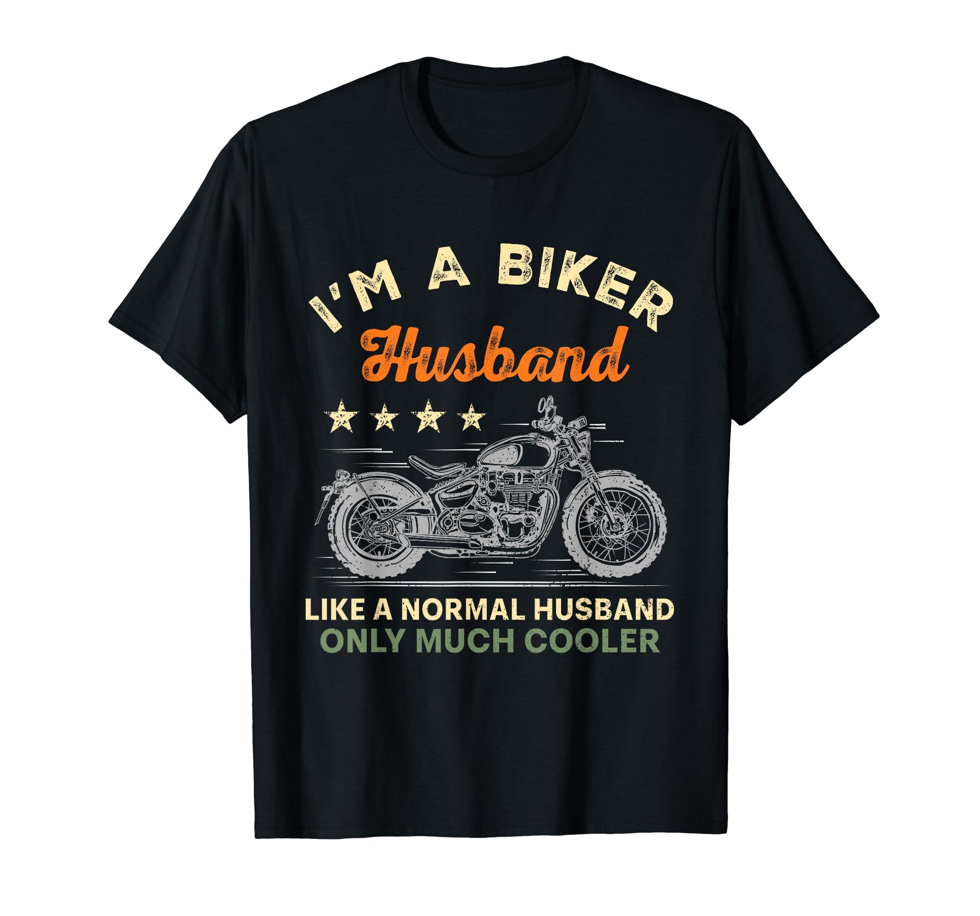Im Biker Husband Motorcycle Rider T-Shirt - Minimalist Print Unisex - T-Shirt, Sweatshirt, Hoodie