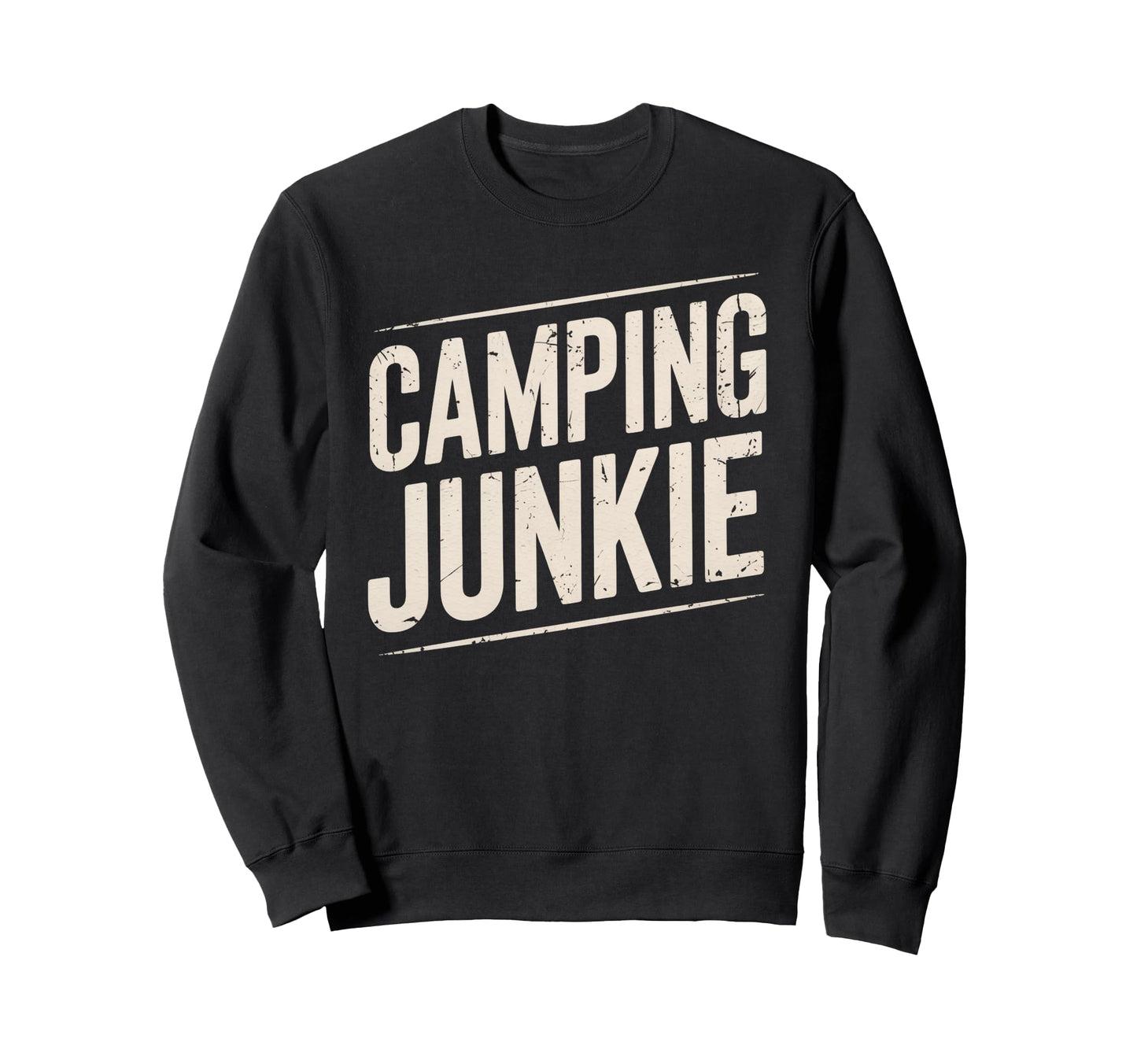 Funny Camping Junkie Outdoor Sweatshirt - Novelty Apparel Men Women - T-Shirt, Sweatshirt, Hoodie