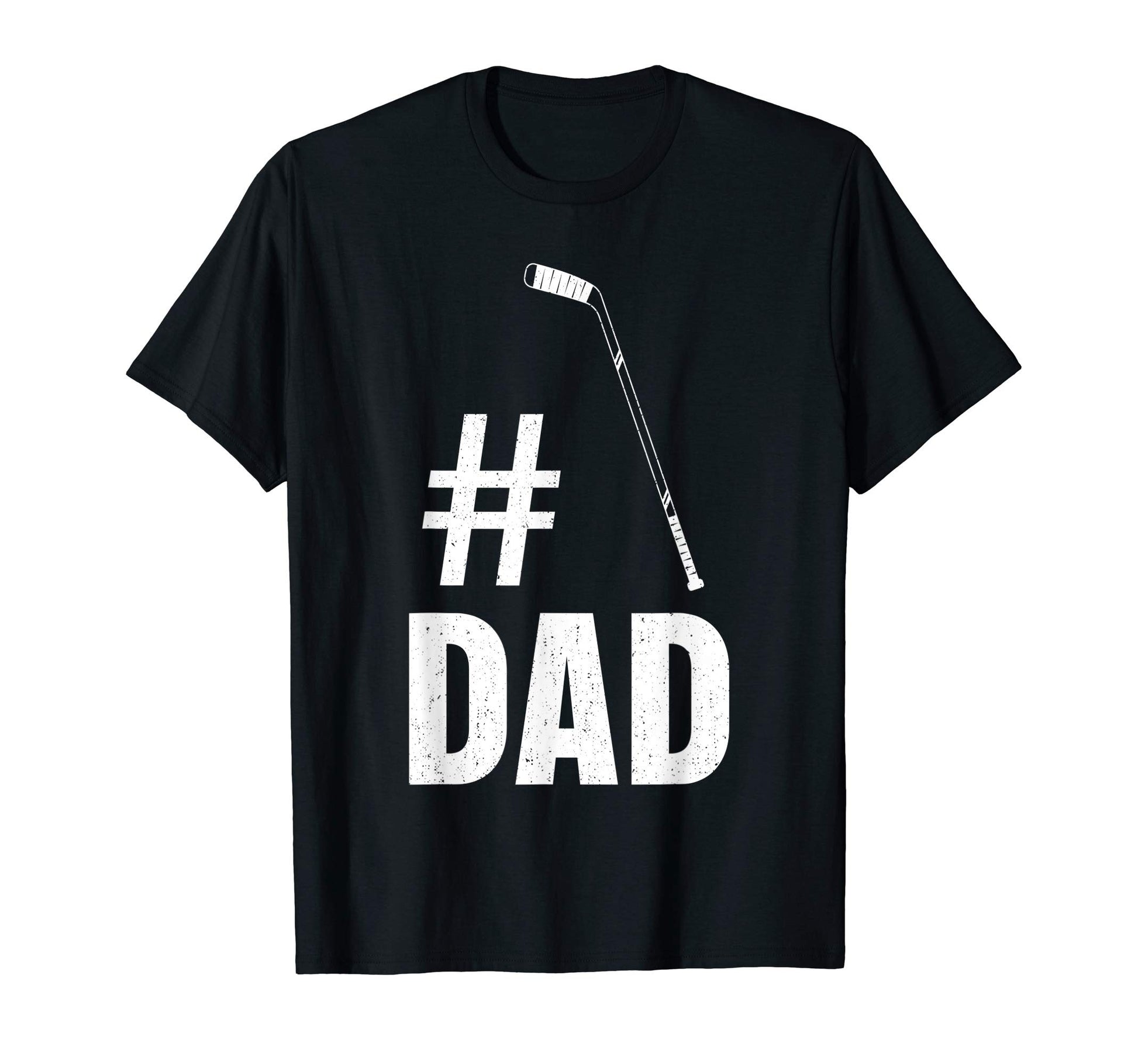 Mens 1 Dad Hockey Gift Him Daddy Funny T-Shirt - Trendy Graphic Unisex - T-Shirt, Sweatshirt, Hoodie
