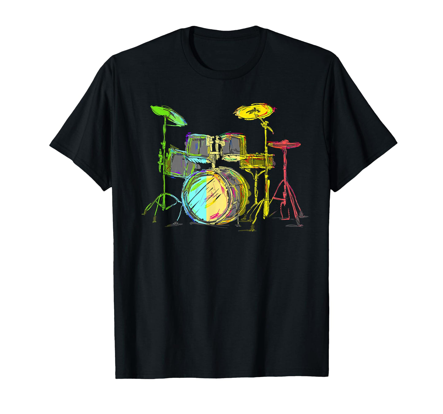 Funny Love Drummer Musician T-Shirt - Streetwear Style Men Women - T-Shirt, Sweatshirt, Hoodie