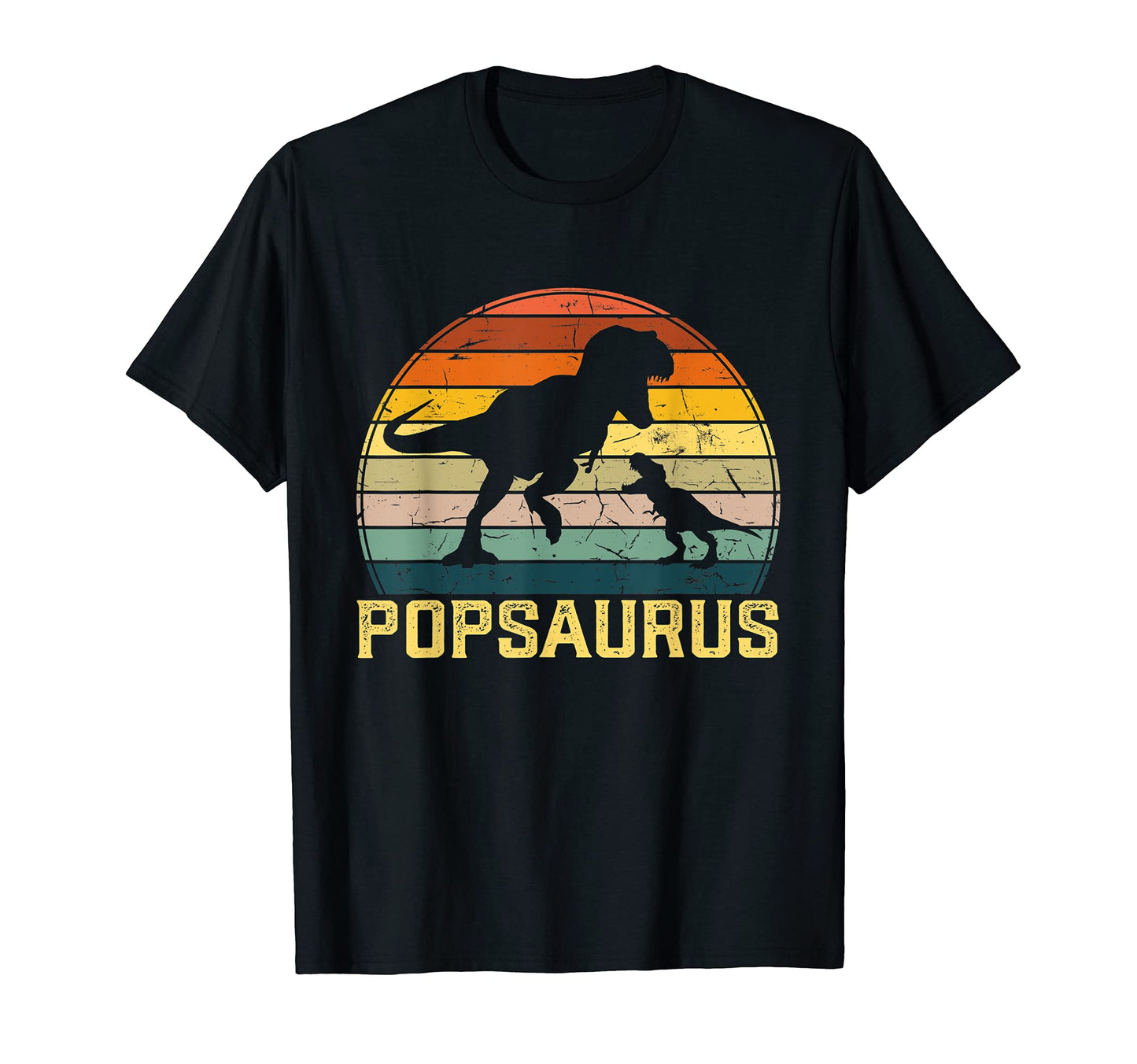 Popsaurus T Rex Dinosaur Matching T-Shirt - Minimalist Print for Adults - T-Shirt, Sweatshirt, Hoodie
