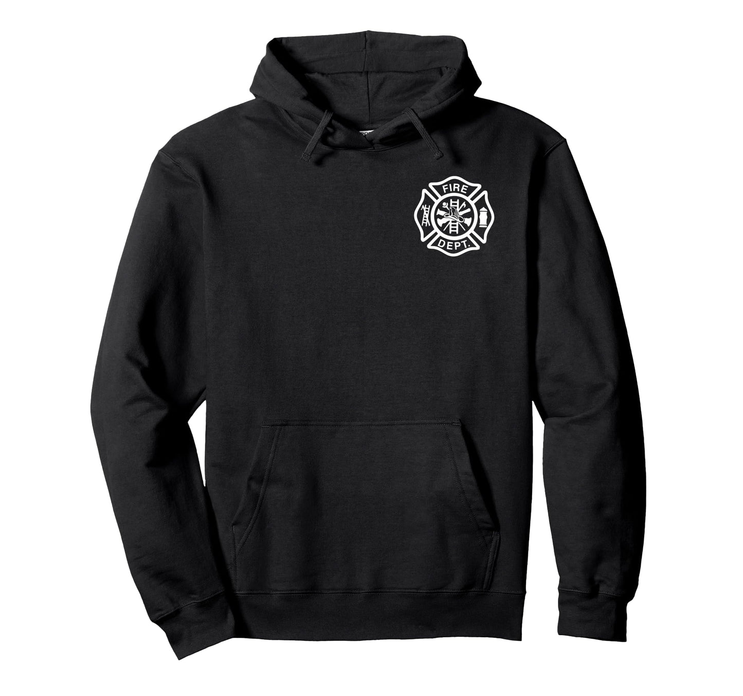 Fire Department Logo Uniform Fireman Hoodie - Trendy Graphic Men Women - T-Shirt, Sweatshirt, Hoodie