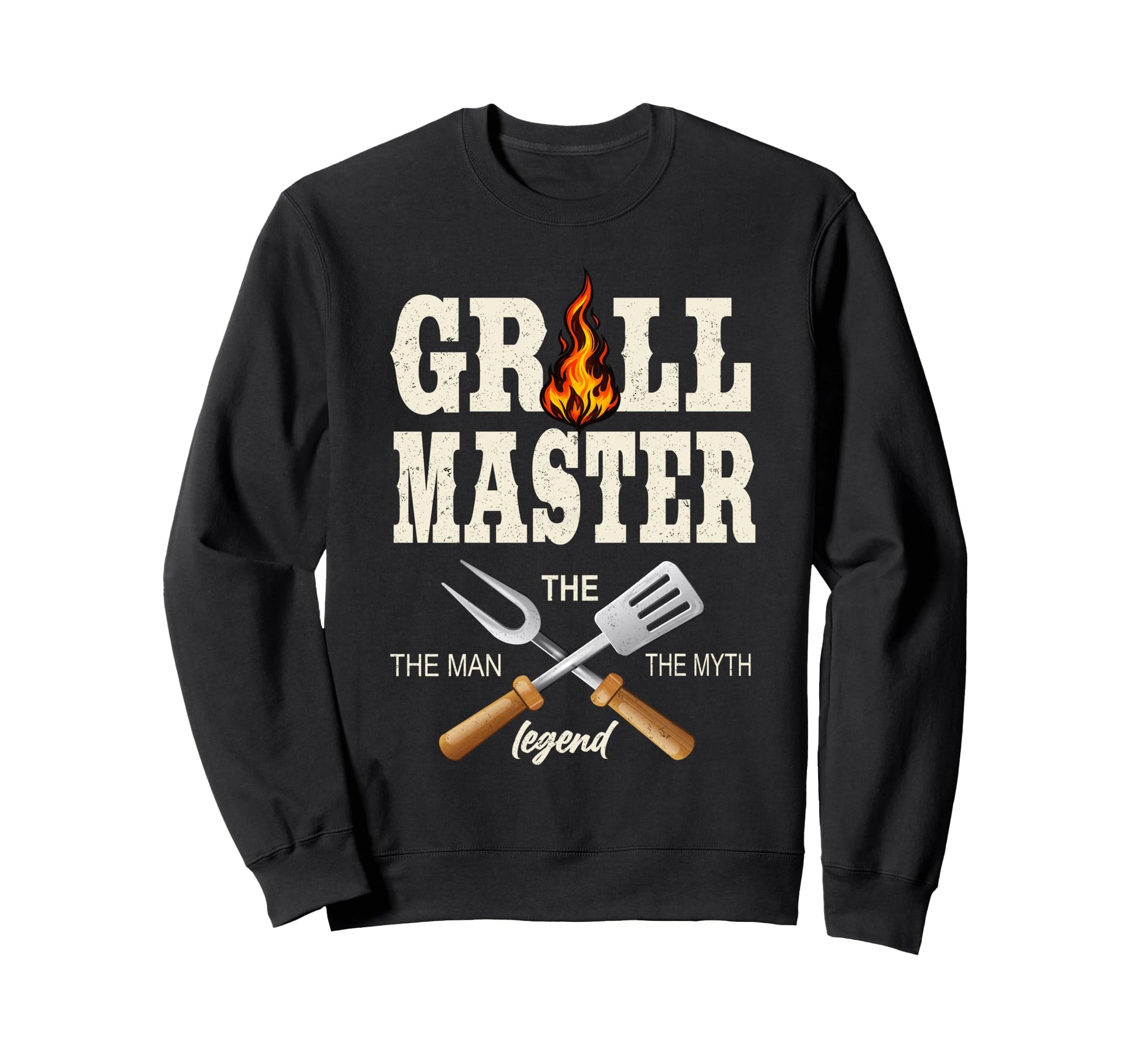 Funny Bbq Myth Legend Smoker Sweatshirt - Streetwear Style for Adults - T-Shirt, Sweatshirt, Hoodie