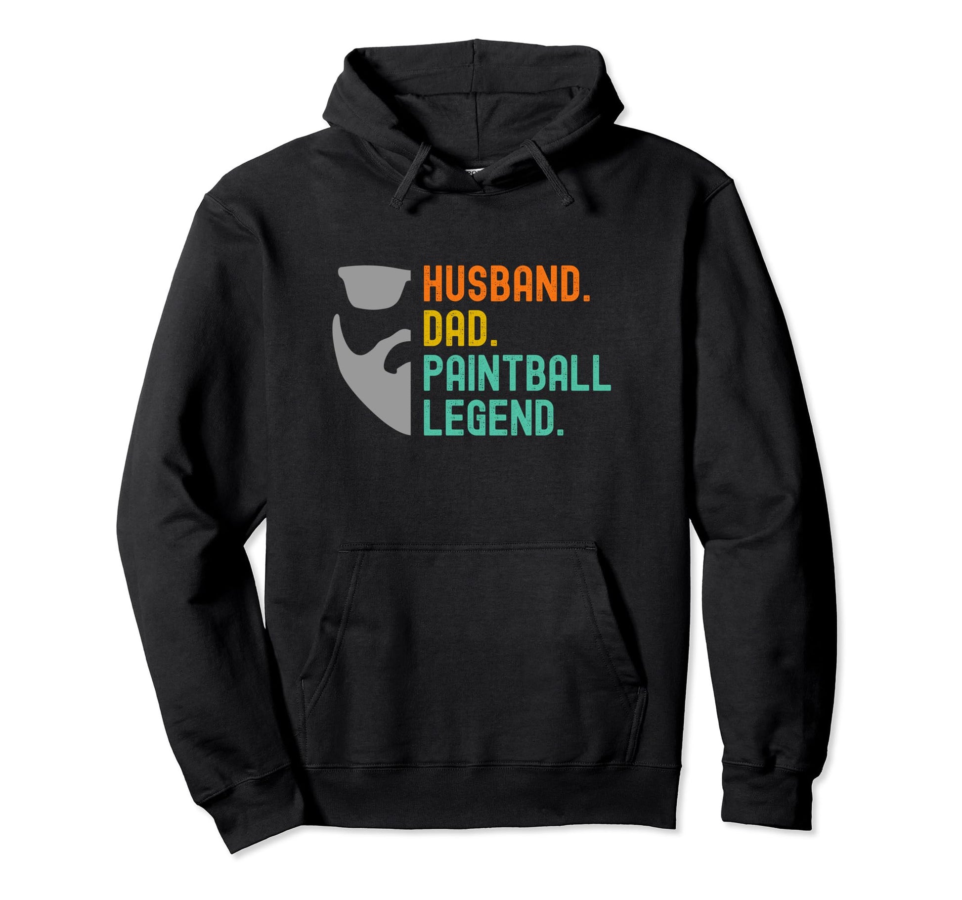 Husband Dad Paintball Legend Hoodie - Aesthetic Graphic Unisex - T-Shirt, Sweatshirt, Hoodie