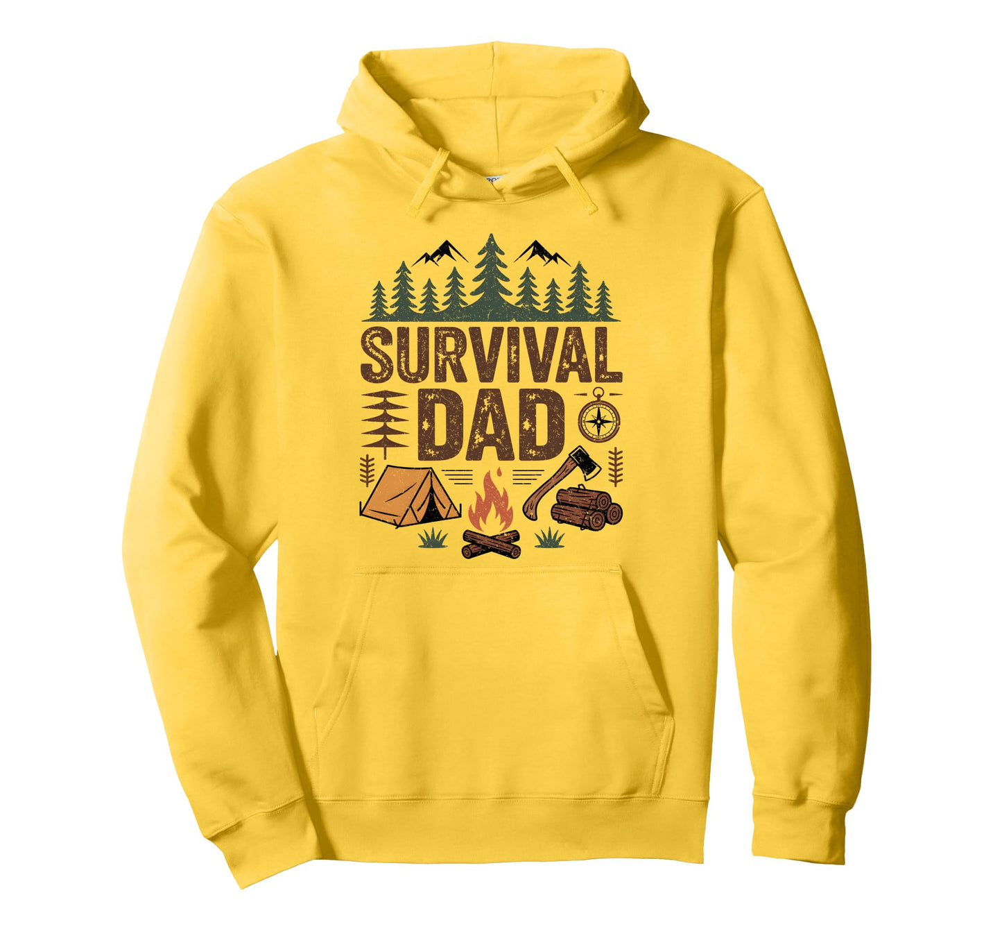 Bushcraft Camping Outdoor Survival Hoodie - Streetwear Style for Adults - T-Shirt, Sweatshirt, Hoodie