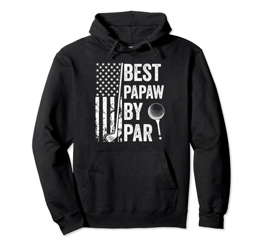 Best Papaw Par Usa Flag Golf Fathers Day Hoodie - Custom Art Print Unisex - T-Shirt, Sweatshirt, Hoodie