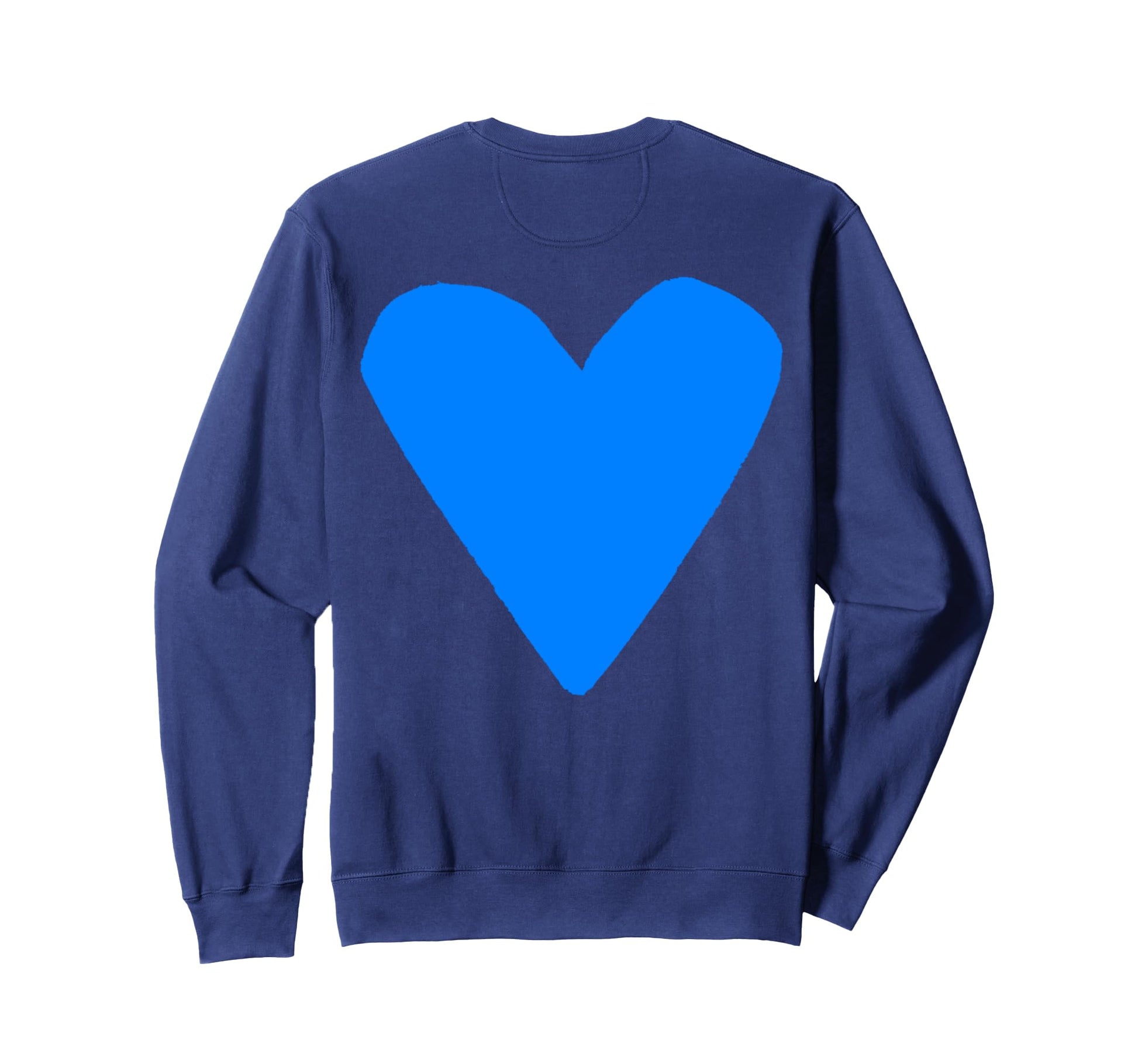 Pop Art Big Backprint Heart Tees T-Shirt - Aesthetic Graphic for Adults - T-Shirt, Sweatshirt, Hoodie