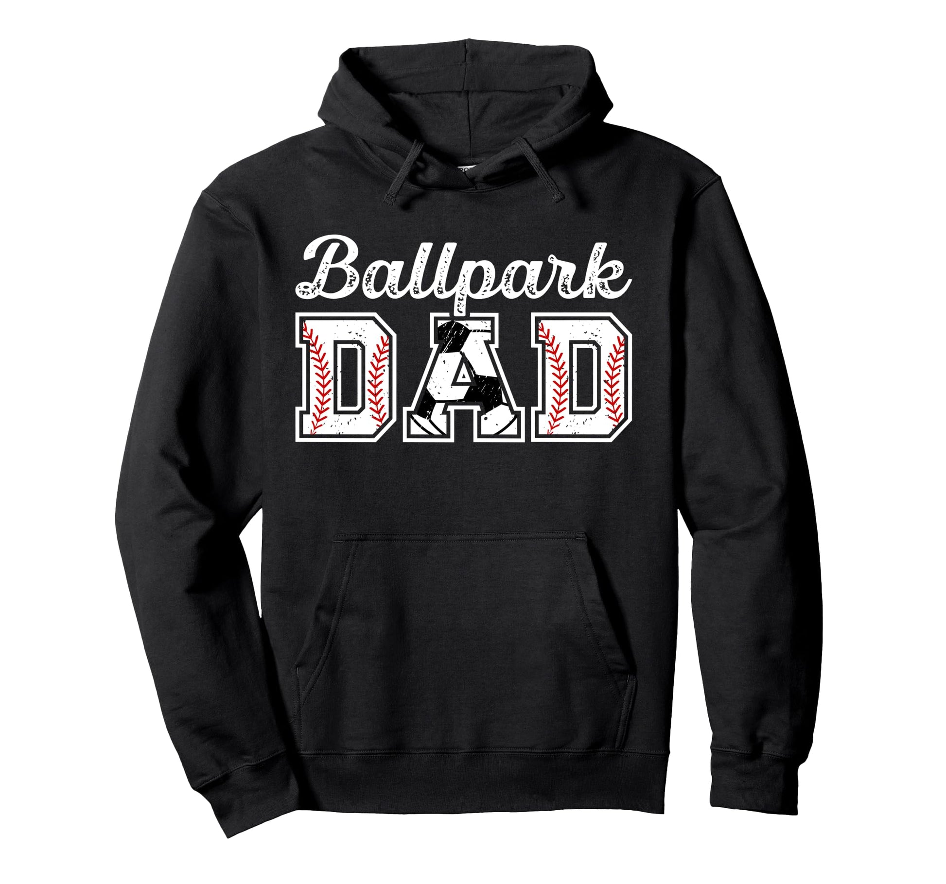 Ballpark Dad Baseball Soccer Dad Ballers Hoodie - Aesthetic Graphic Unisex - T-Shirt, Sweatshirt, Hoodie