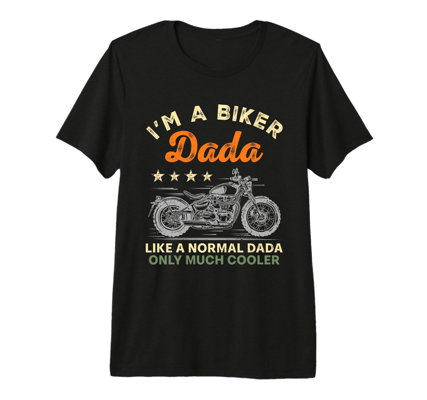Mens Im Biker Dada Motorcycle Rider T-Shirt - Graphic Print Men Women - T-Shirt, Sweatshirt, Hoodie