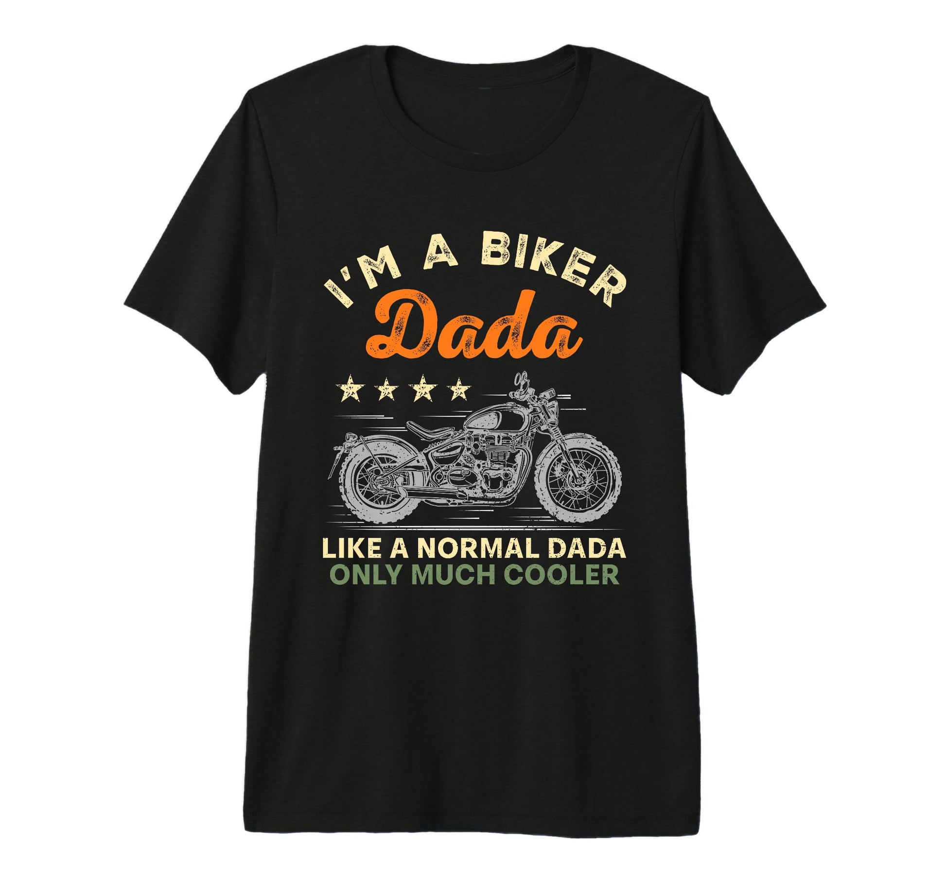 Mens Im Biker Dada Motorcycle Rider T-Shirt - Graphic Print Men Women - T-Shirt, Sweatshirt, Hoodie