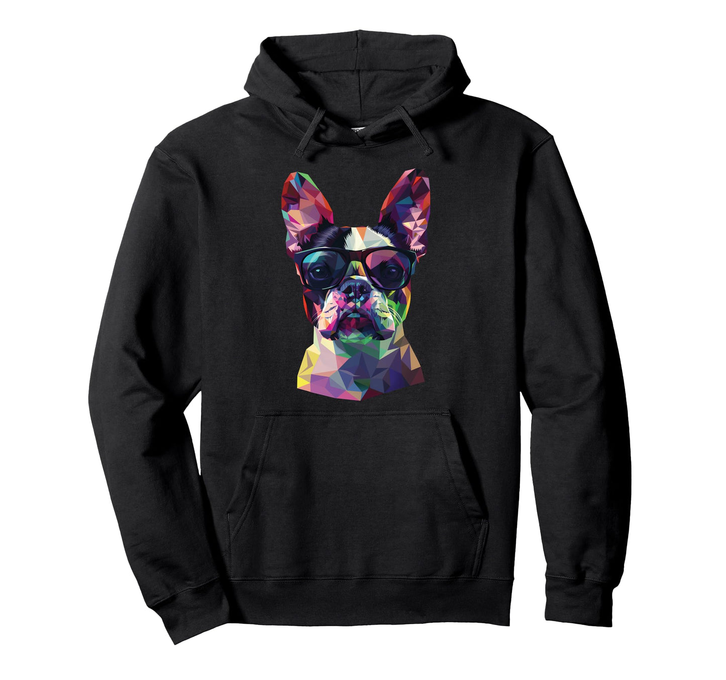 Dog Dad Mom Sunglasses Boston Terrier Hoodie - Streetwear Style Men Women - T-Shirt, Sweatshirt, Hoodie