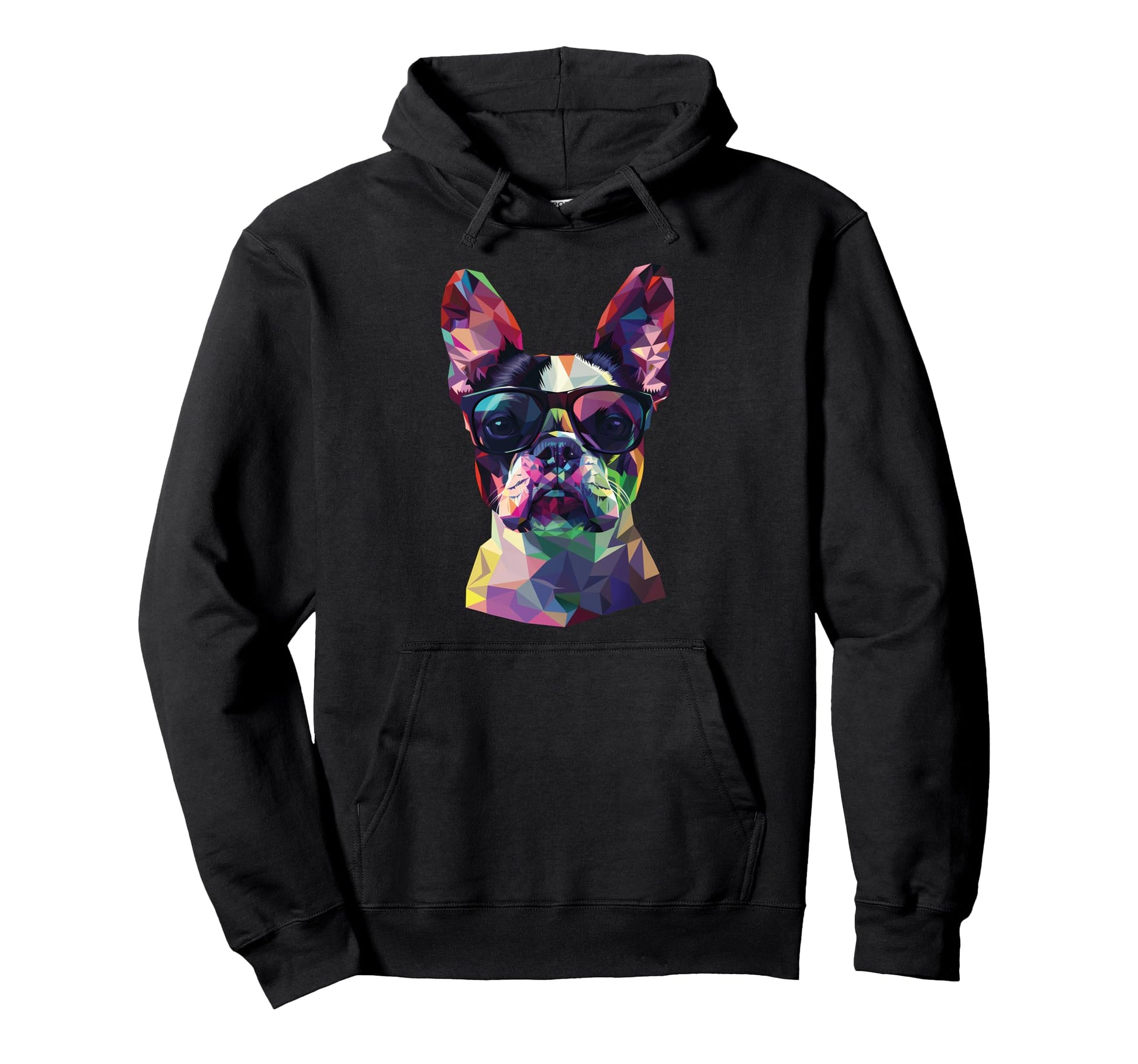 Dog Dad Mom Sunglasses Boston Terrier Hoodie - Streetwear Style Men Women - T-Shirt, Sweatshirt, Hoodie