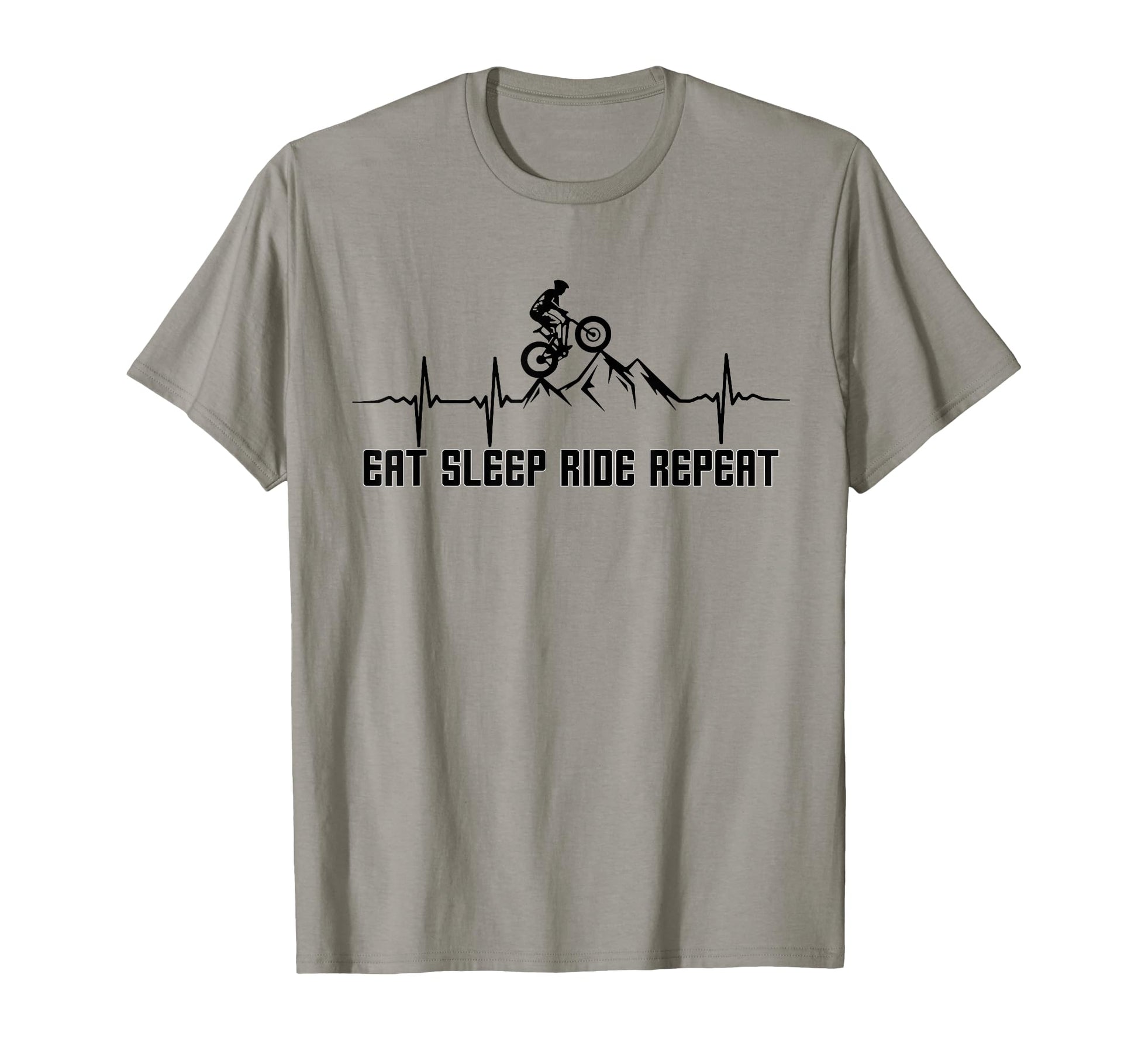 Eat Sleep Ride Cycling Sport Mtb Mountain T-Shirt - Graphic Print Unisex - T-Shirt, Sweatshirt, Hoodie