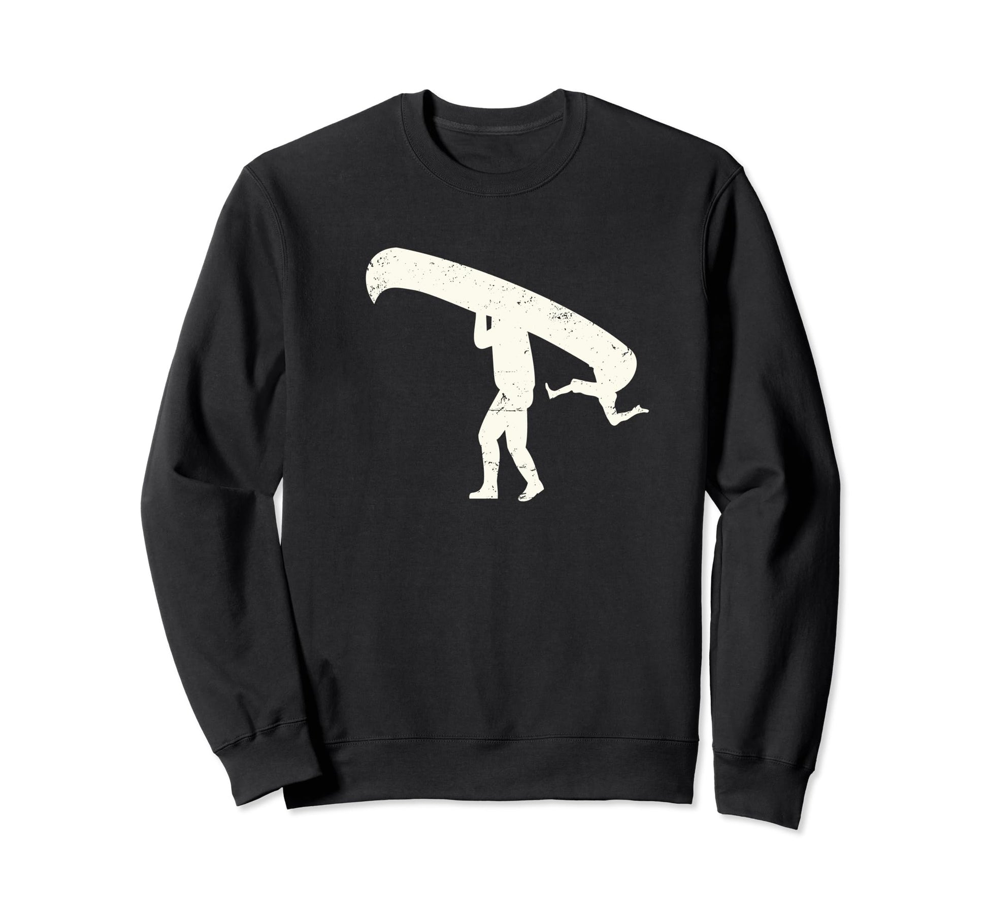 Canoe Dad Portage Father Mens Sweatshirt - Fun Novelty Design for Adults - T-Shirt, Sweatshirt, Hoodie