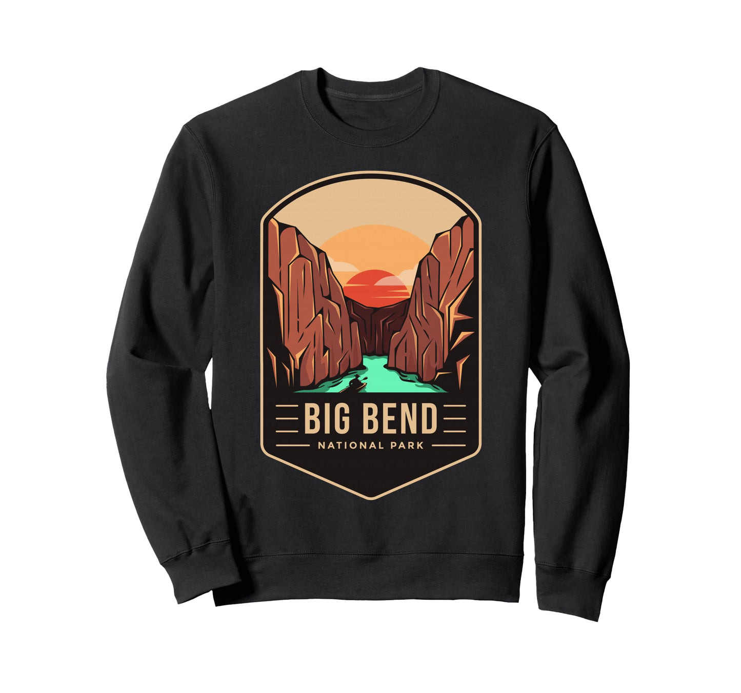 Big Bend National Park 1944 Texas Sweatshirt - Graphic Print Men Women - T-Shirt, Sweatshirt, Hoodie