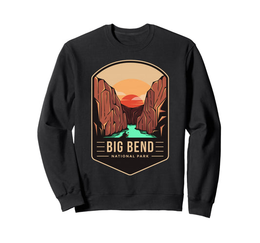 Big Bend National Park 1944 Texas Sweatshirt - Graphic Print Men Women - T-Shirt, Sweatshirt, Hoodie