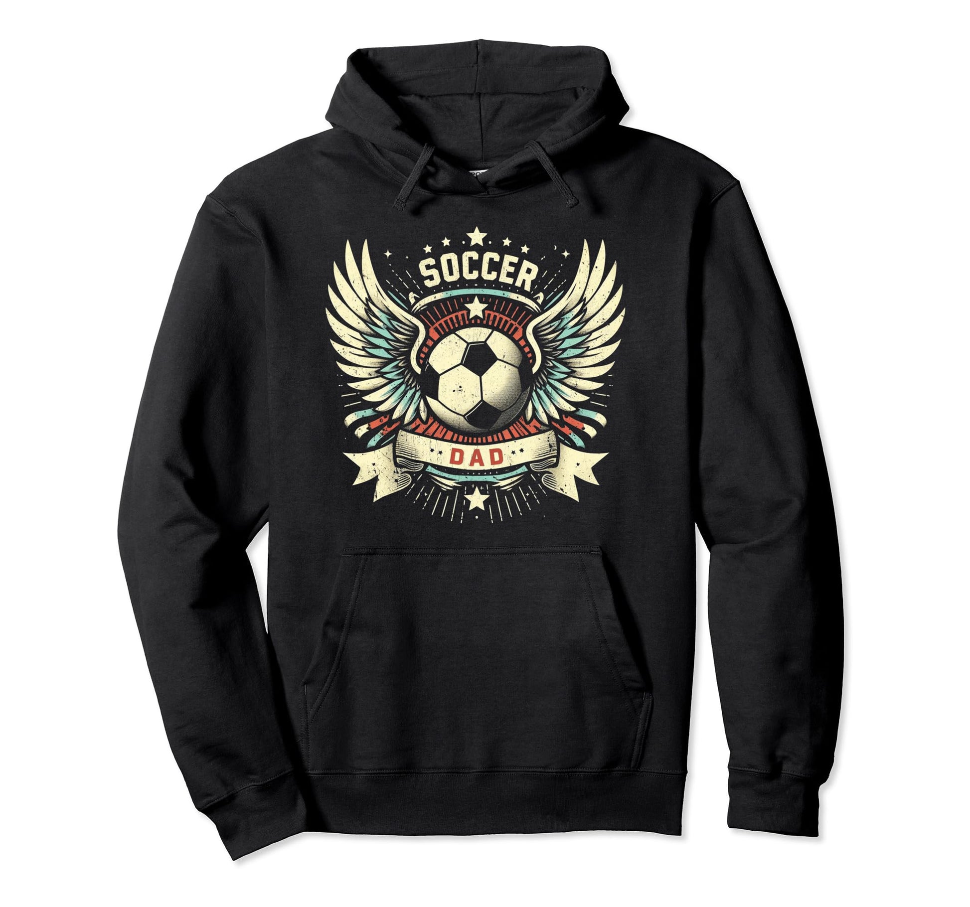 Soccer Dad Family Matching Dad Fathers Day Hoodie - Minimalist Print Unisex - T-Shirt, Sweatshirt, Hoodie