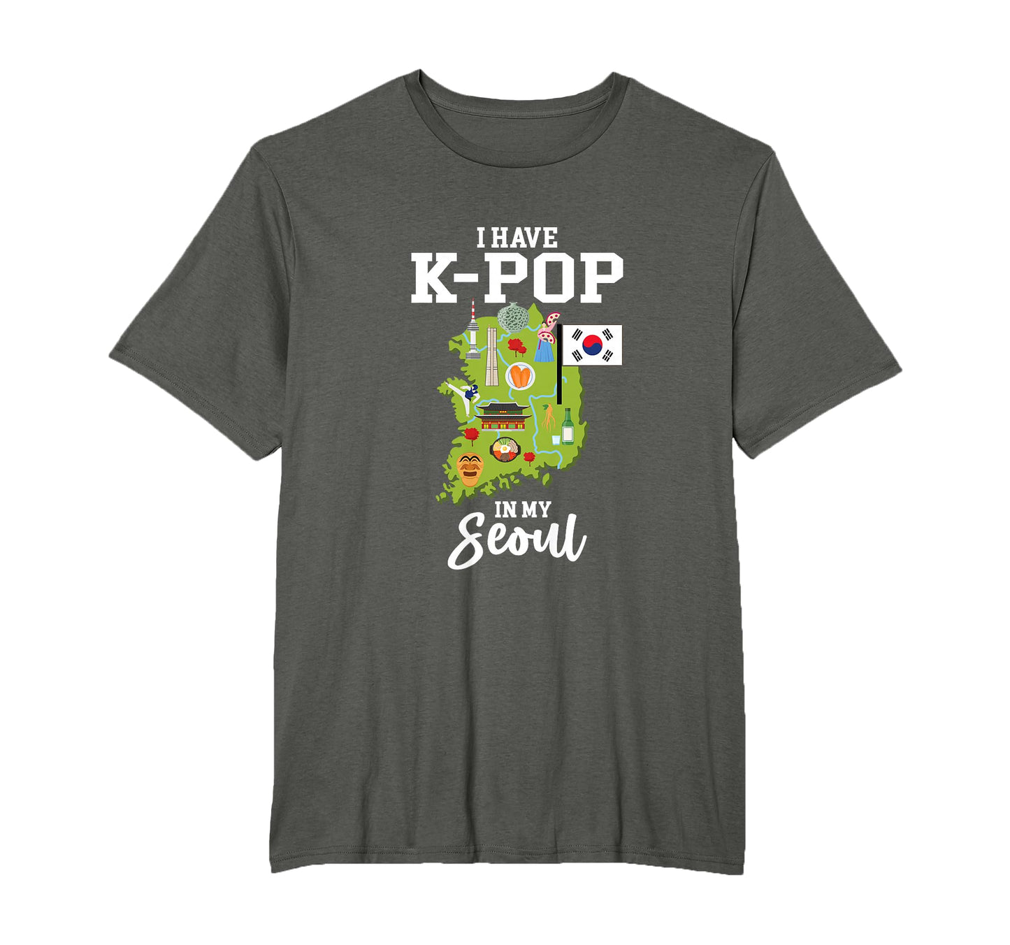 K Pop Fans Korean K Drama K Pop T-Shirt - Custom Art Print for Adults - T-Shirt, Sweatshirt, Hoodie