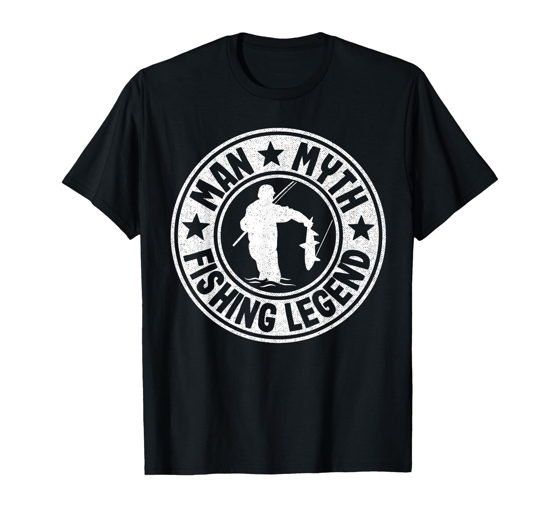 Myth Fishing Legend Dad Grandpa T-Shirt - Streetwear Style Unisex - T-Shirt, Sweatshirt, Hoodie