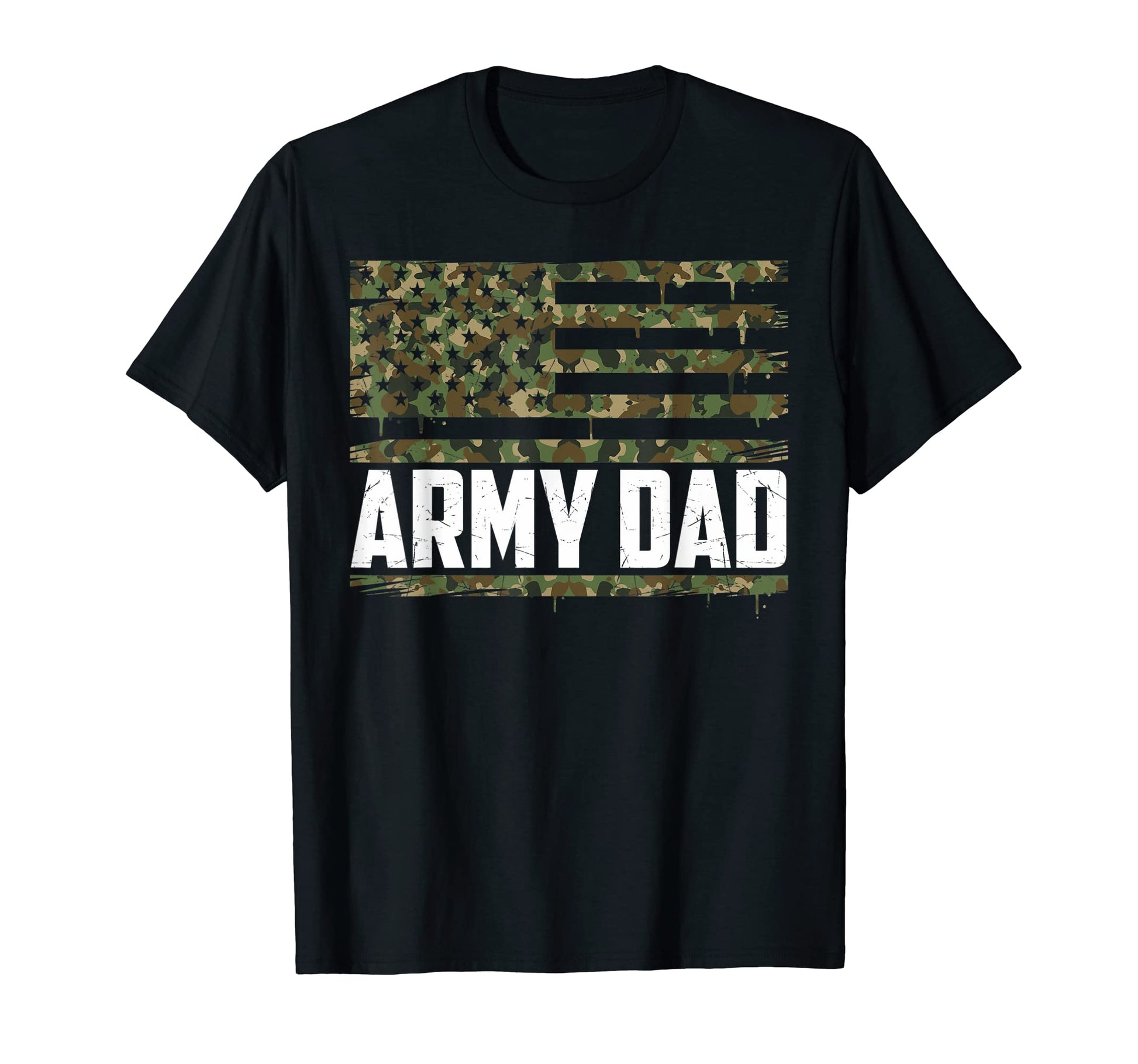 Army Dad American Usa Flag Fathers Day T-Shirt - Unique Graphic for Adults - T-Shirt, Sweatshirt, Hoodie