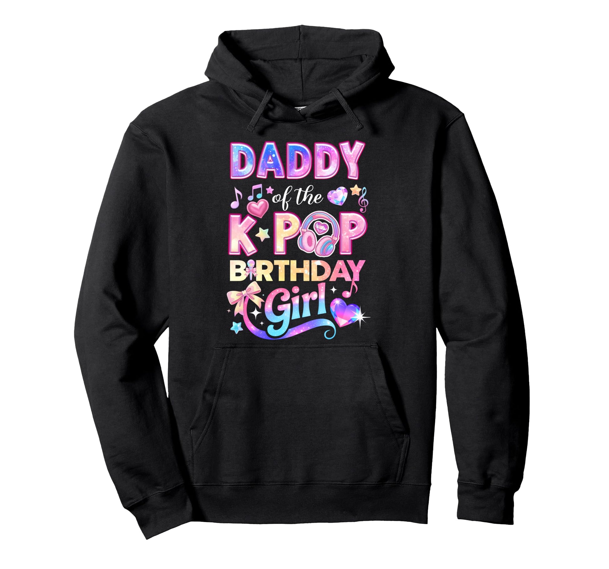 Daddy K Pop Birthday Korean Music Lovers Hoodie - Minimalist Print Unisex - T-Shirt, Sweatshirt, Hoodie