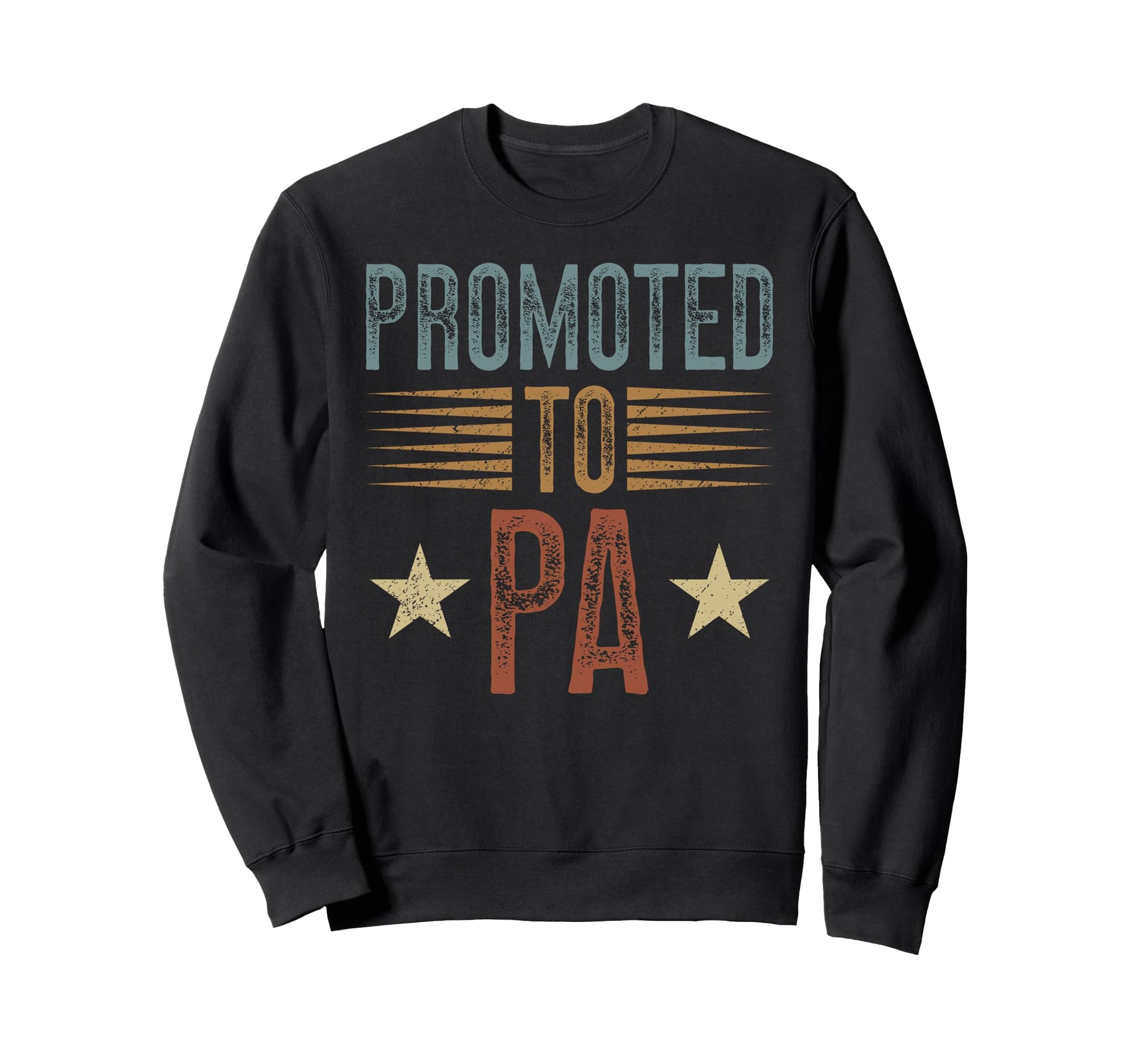 Promoted To Pa Future Pa Grandpa Sweatshirt - Graphic Print for Adults - T-Shirt, Sweatshirt, Hoodie