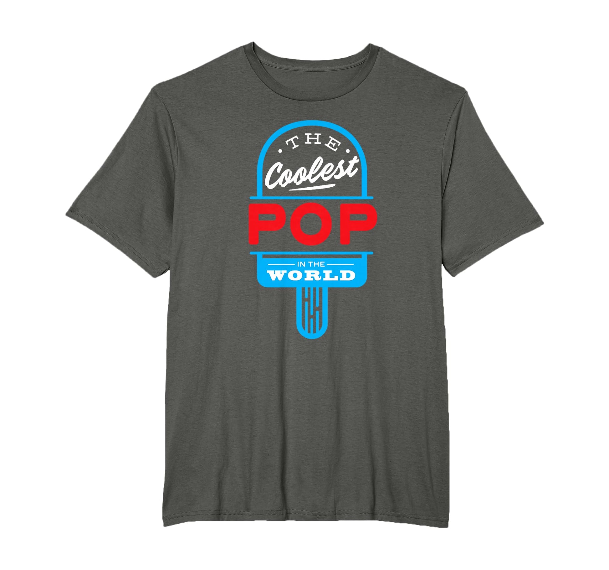 Coolest Pop Popsicle Funny Father T-Shirt - Custom Art Print Men Women - T-Shirt, Sweatshirt, Hoodie