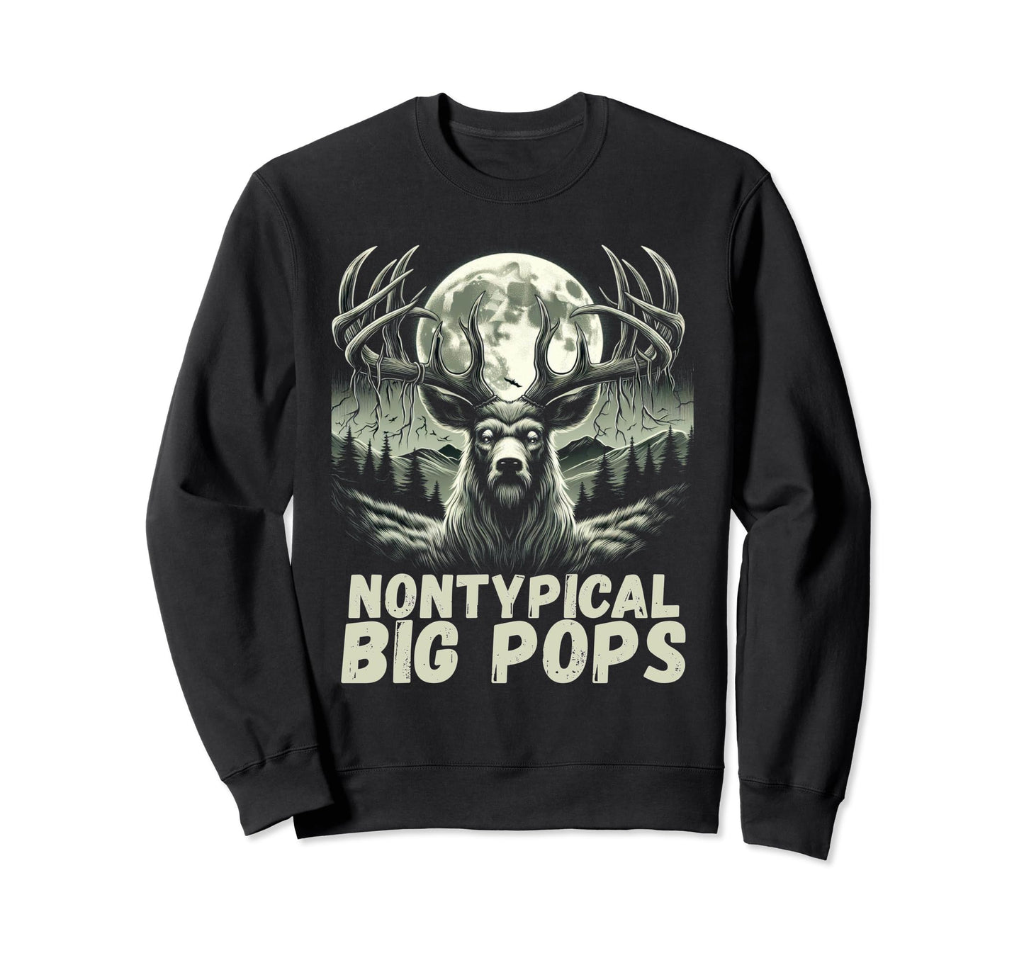 Fathers Day Mens Mule Deer Hunting Sweatshirt - Streetwear Style Men Women - T-Shirt, Sweatshirt, Hoodie