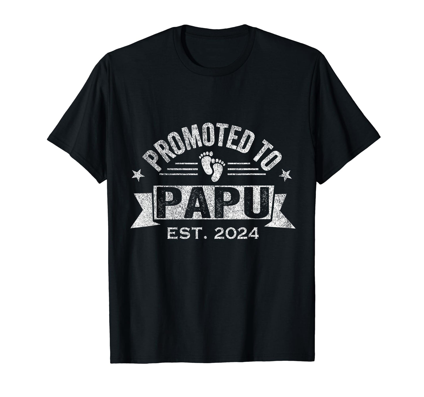 Promoted To Papu Est 2024 Greek T-Shirt - Fun Novelty Design Unisex - T-Shirt, Sweatshirt, Hoodie