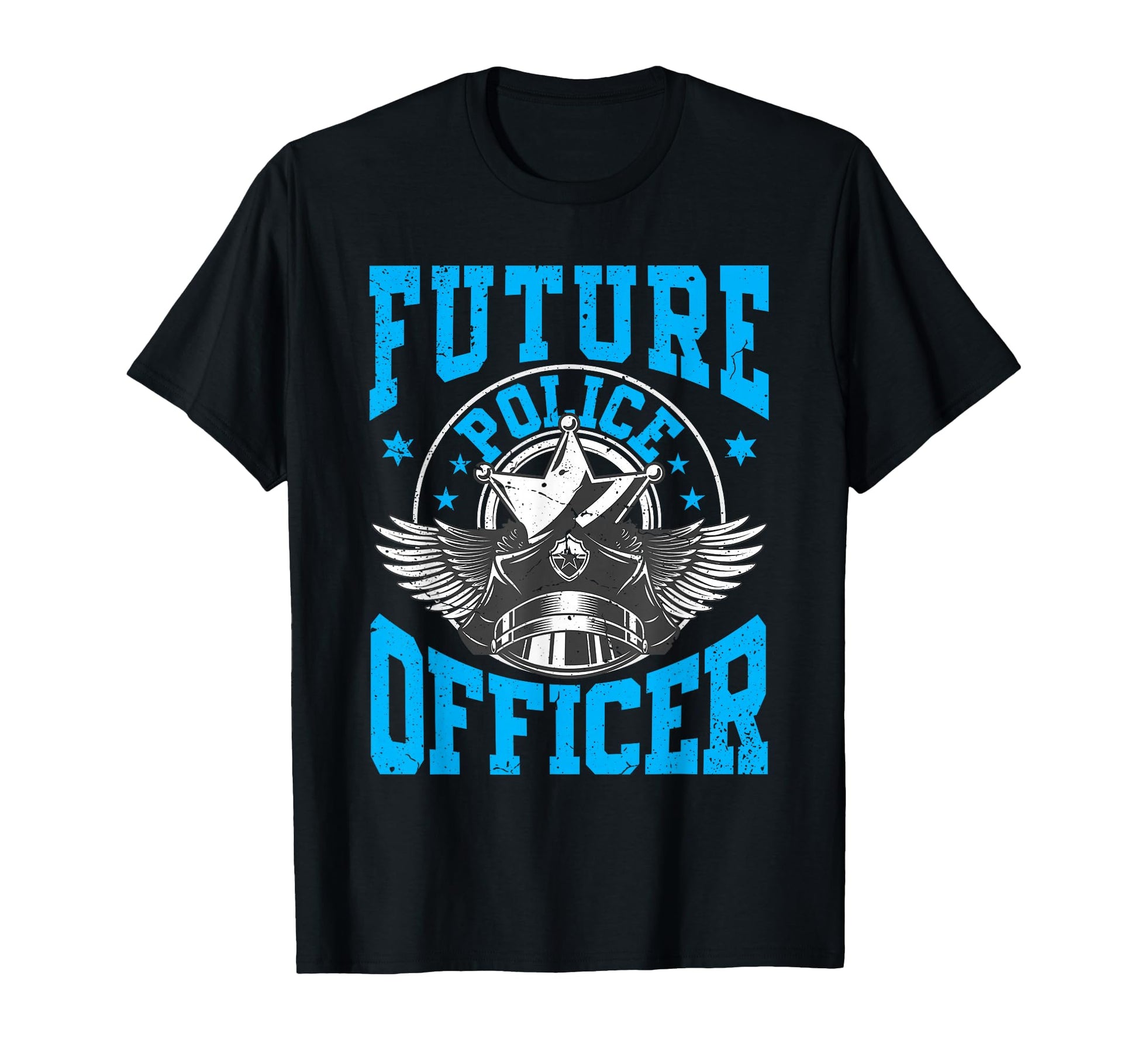 Graduation Party Future Police Officer T-Shirt - Custom Art Print Unisex - T-Shirt, Sweatshirt, Hoodie