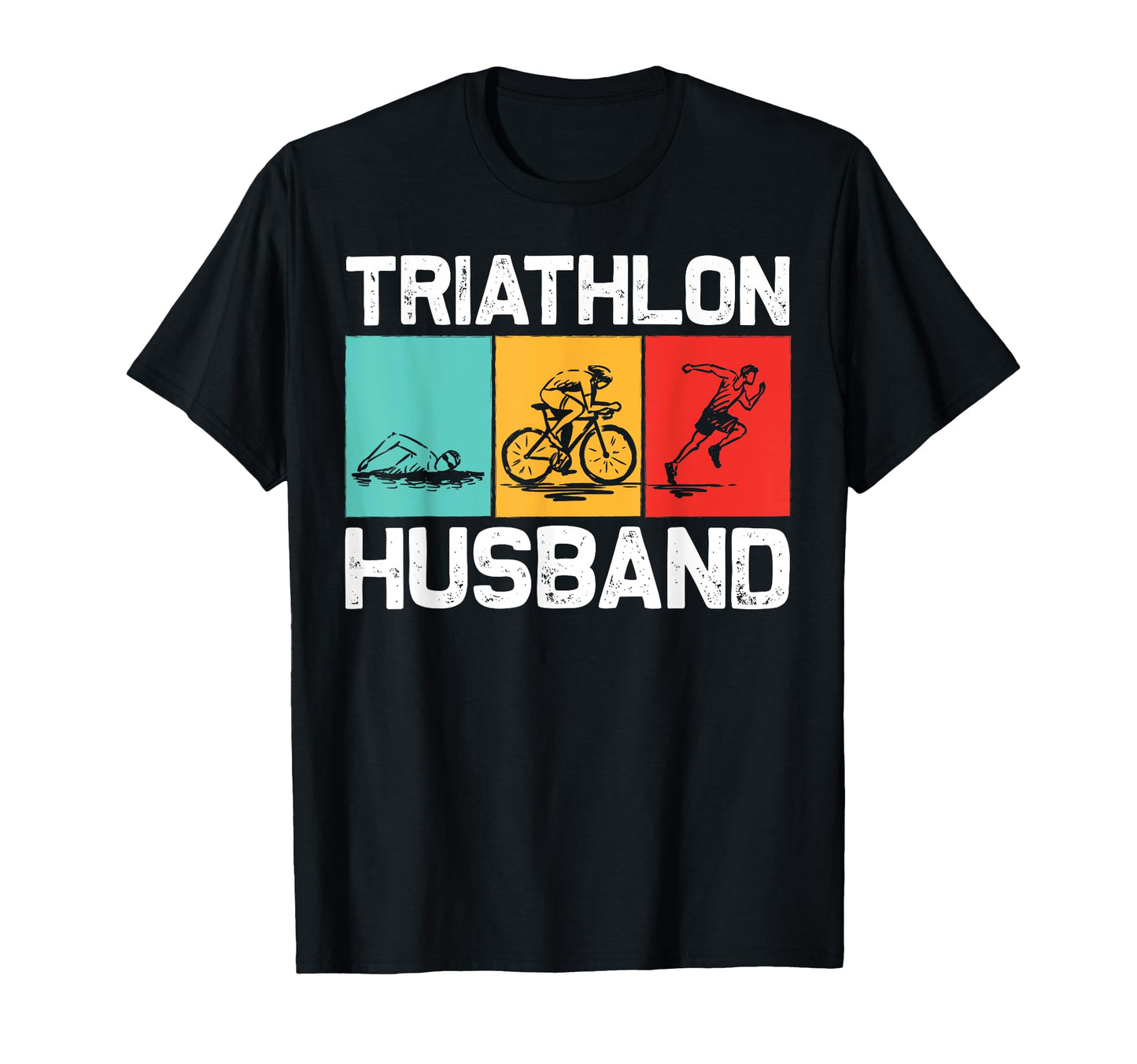 Triathlon Dad Swimming Running Swim T-Shirt - Fun Novelty Design Men Women - T-Shirt, Sweatshirt, Hoodie