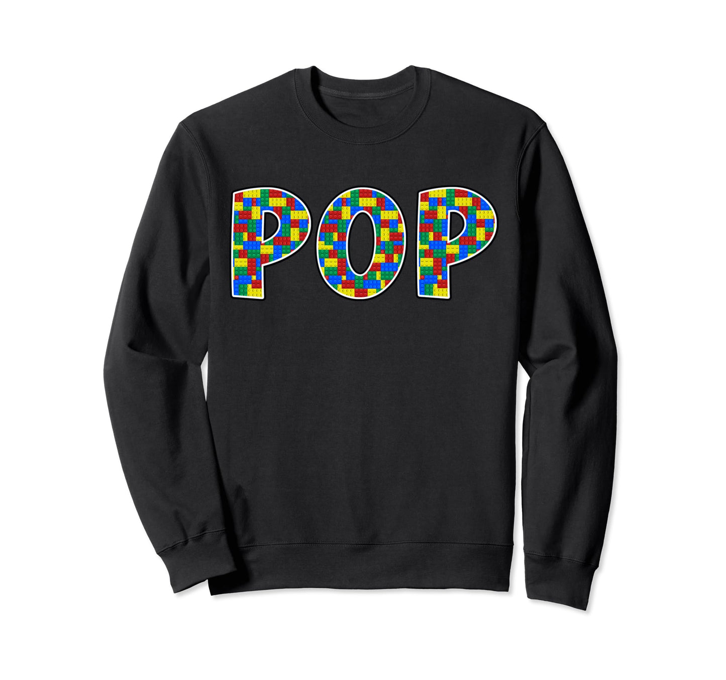 Pop Blocks Building Master Builder Sweatshirt - Streetwear Style Unisex - T-Shirt, Sweatshirt, Hoodie