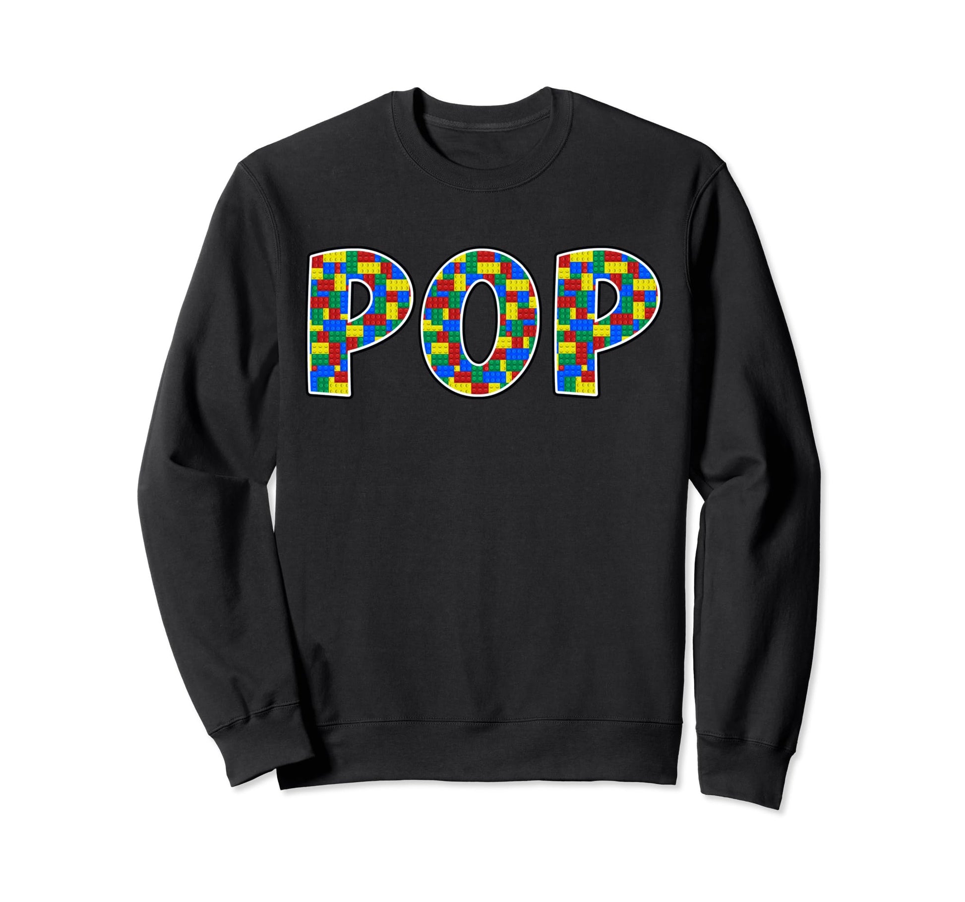 Pop Blocks Building Master Builder Sweatshirt - Streetwear Style Unisex - T-Shirt, Sweatshirt, Hoodie