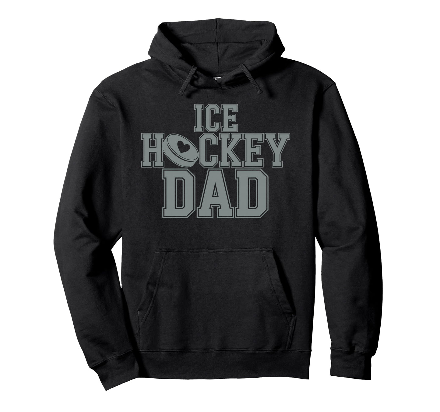 Ice Hockey Dad Father Ice Hockey Player Hoodie - Graphic Print for Adults - T-Shirt, Sweatshirt, Hoodie