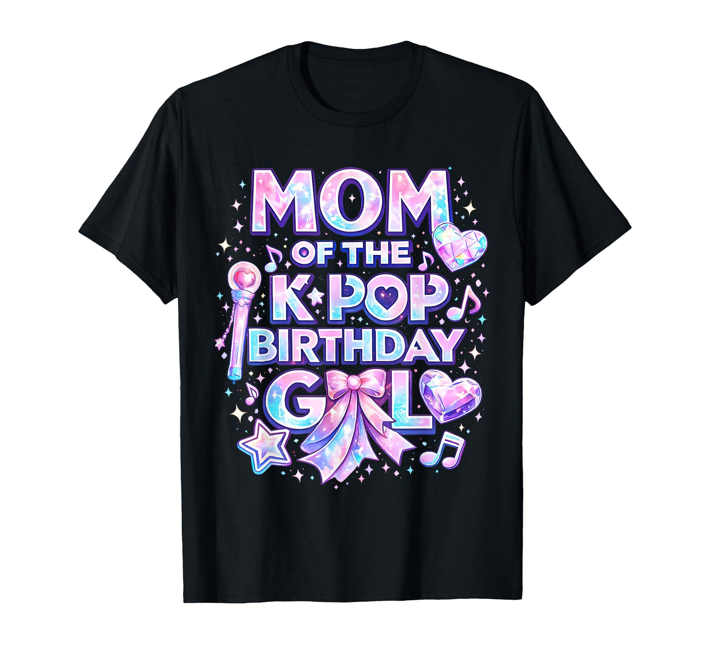 Mom K Pop Birthday Korean Music Music T-Shirt - Graphic Print for Adults - T-Shirt, Sweatshirt, Hoodie