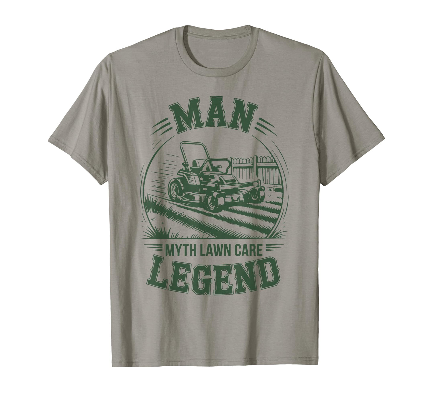 Funny Myth Lawn Care Legend Zero T-Shirt - Aesthetic Graphic Men Women - T-Shirt, Sweatshirt, Hoodie