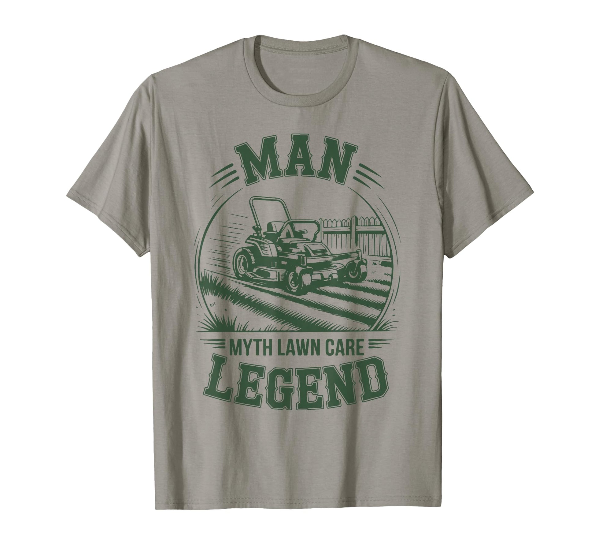 Funny Myth Lawn Care Legend Zero T-Shirt - Aesthetic Graphic Men Women - T-Shirt, Sweatshirt, Hoodie