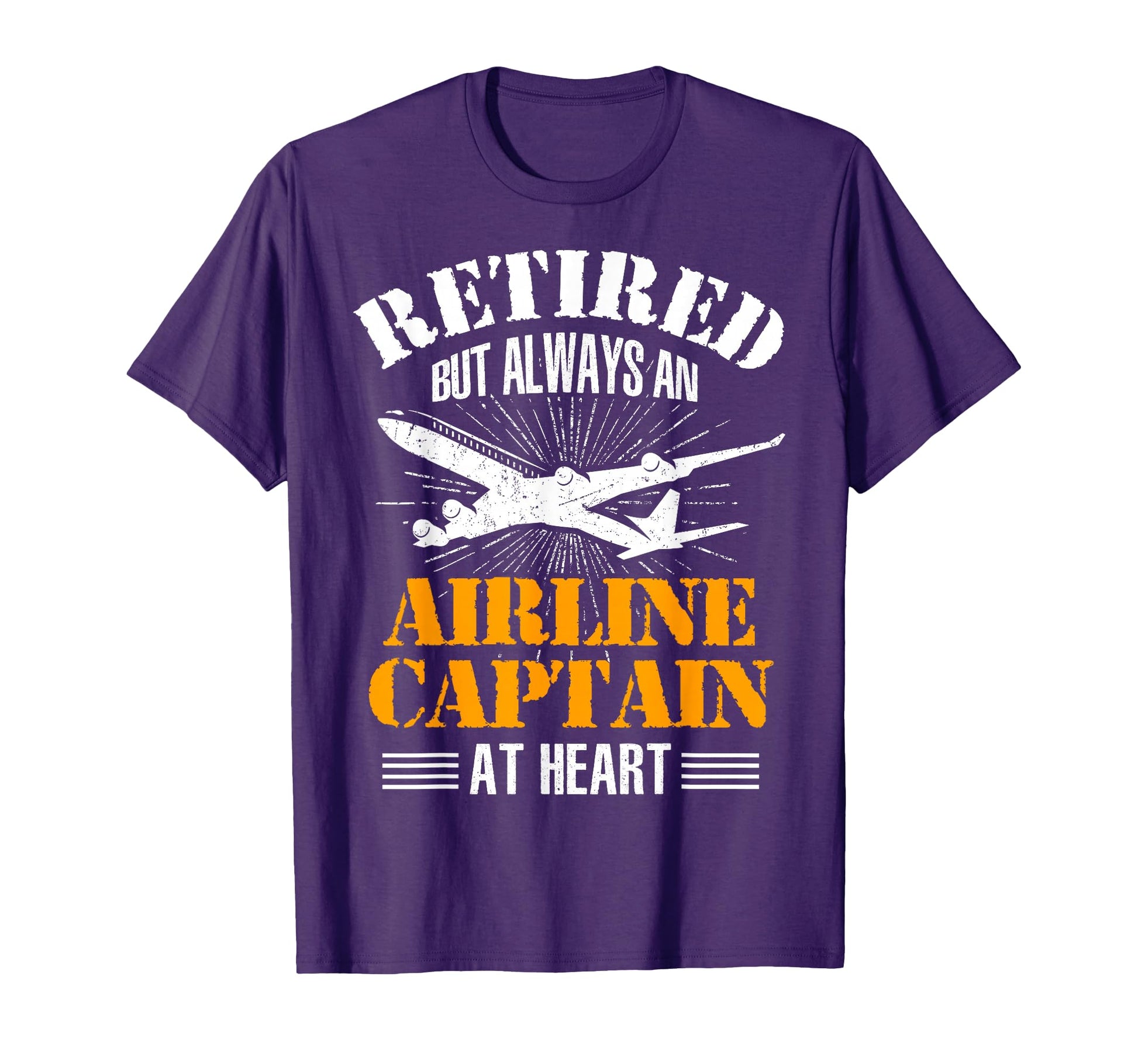 Retired Airline Captain Pilot T-Shirt - Streetwear Style Men Women - T-Shirt, Sweatshirt, Hoodie