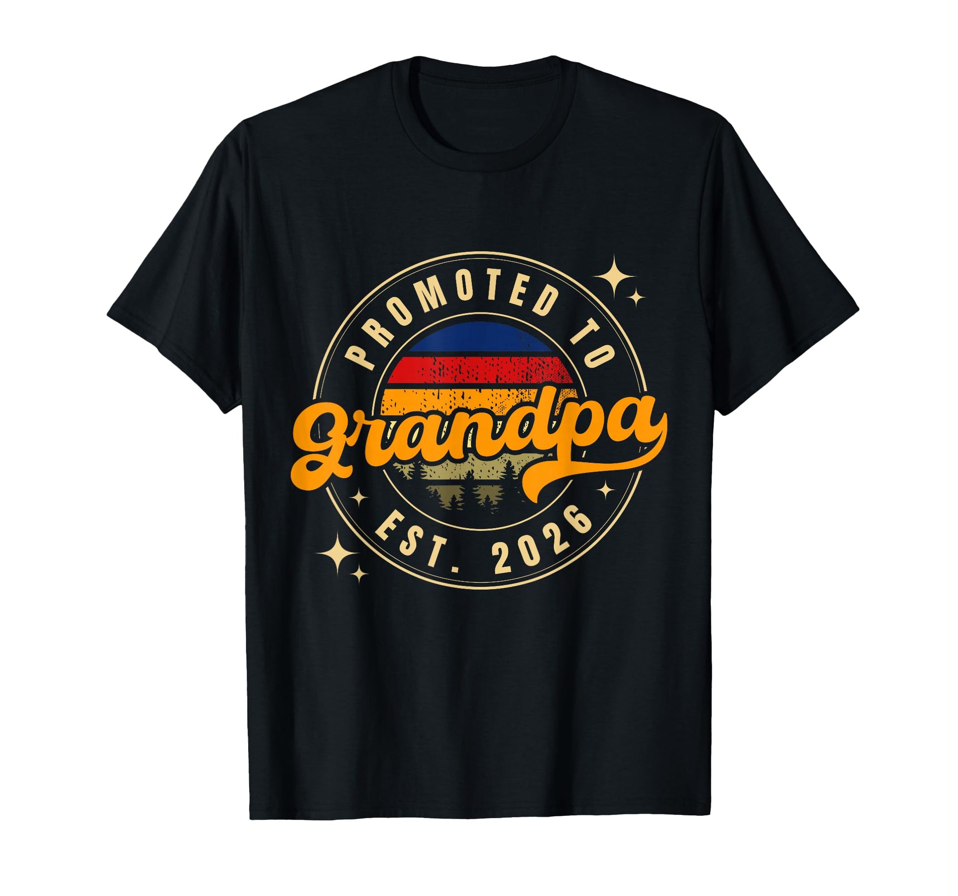 Promoted To Grandpa Est 2026 T-Shirt - Unique Graphic Men Women - T-Shirt, Sweatshirt, Hoodie