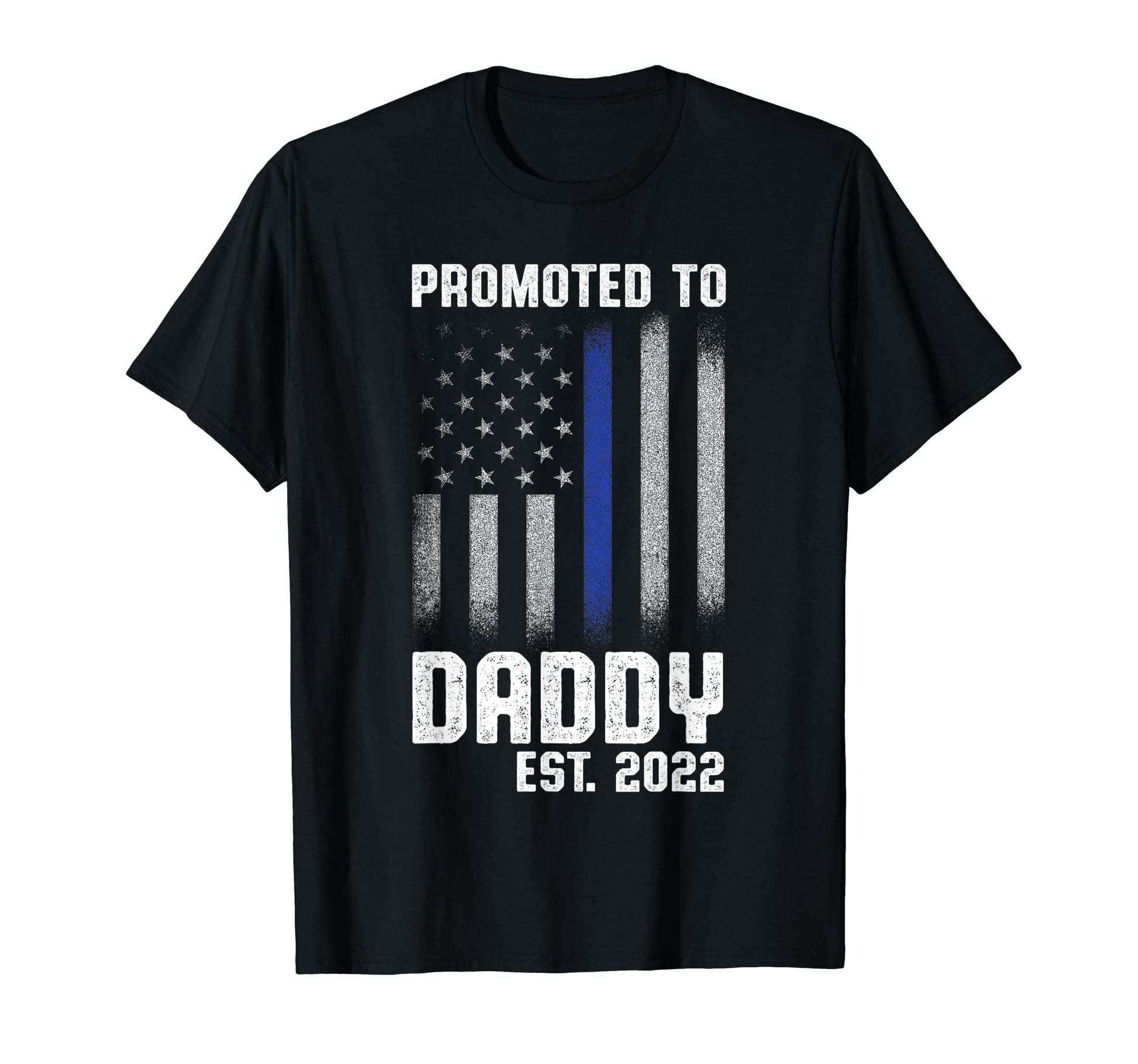 New First Time Dad Police Law T-Shirt - Custom Art Print Unisex - T-Shirt, Sweatshirt, Hoodie