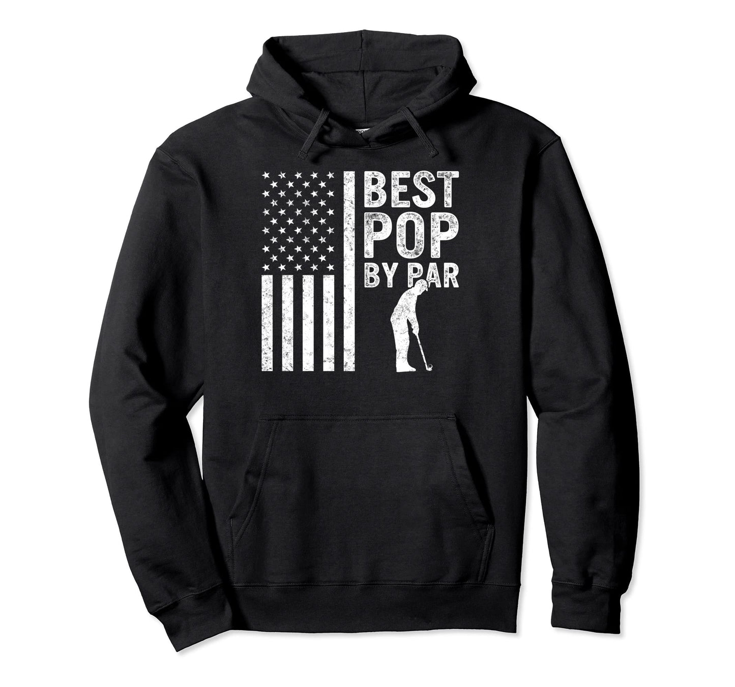 Best Pop Pop Par Golf Father Frisbee Hoodie - Aesthetic Graphic Unisex - T-Shirt, Sweatshirt, Hoodie
