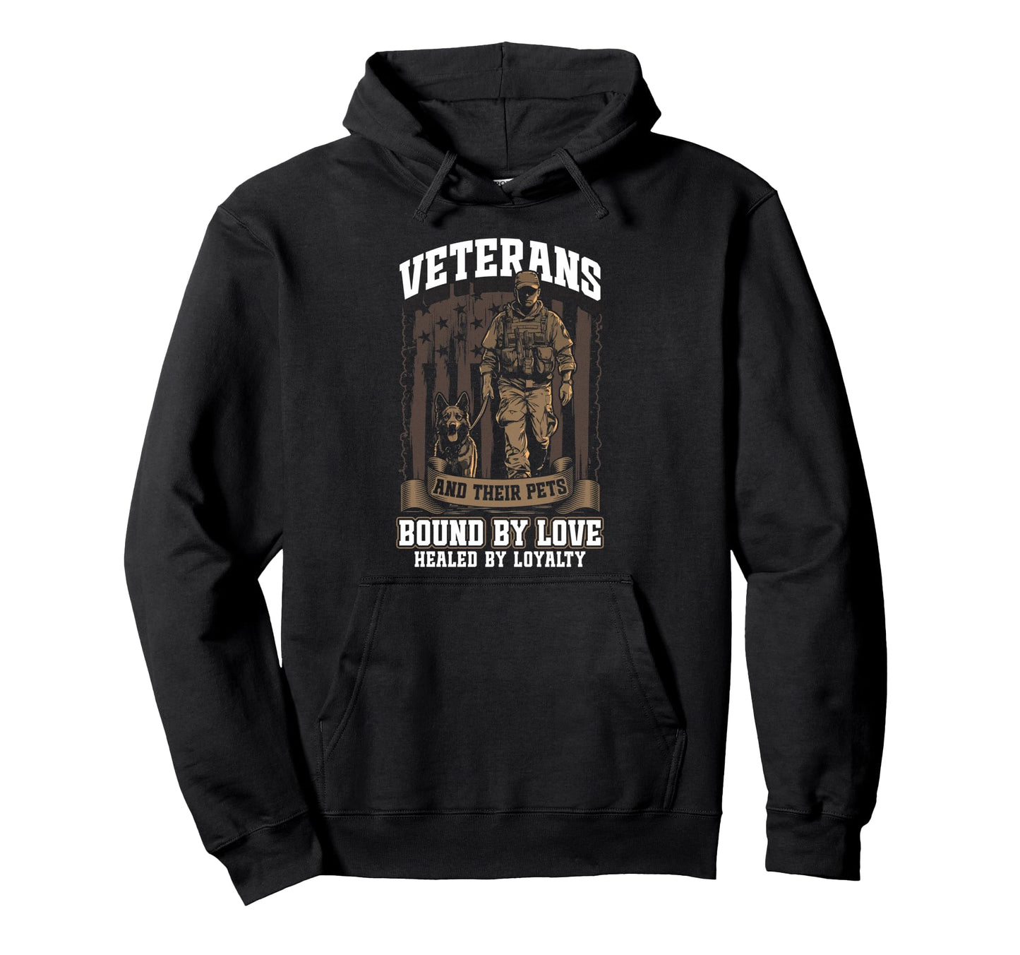 K9 Military Dog Veterans And Their Pets Hoodie - Streetwear Style Unisex - T-Shirt, Sweatshirt, Hoodie
