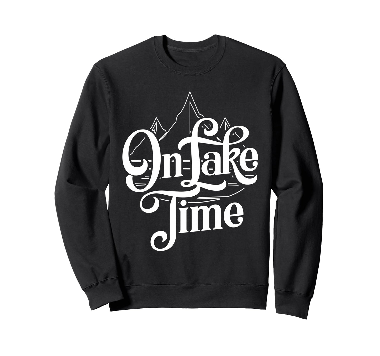 Lake Time Adventure Summer Camp Sweatshirt - Custom Art Print Unisex - T-Shirt, Sweatshirt, Hoodie