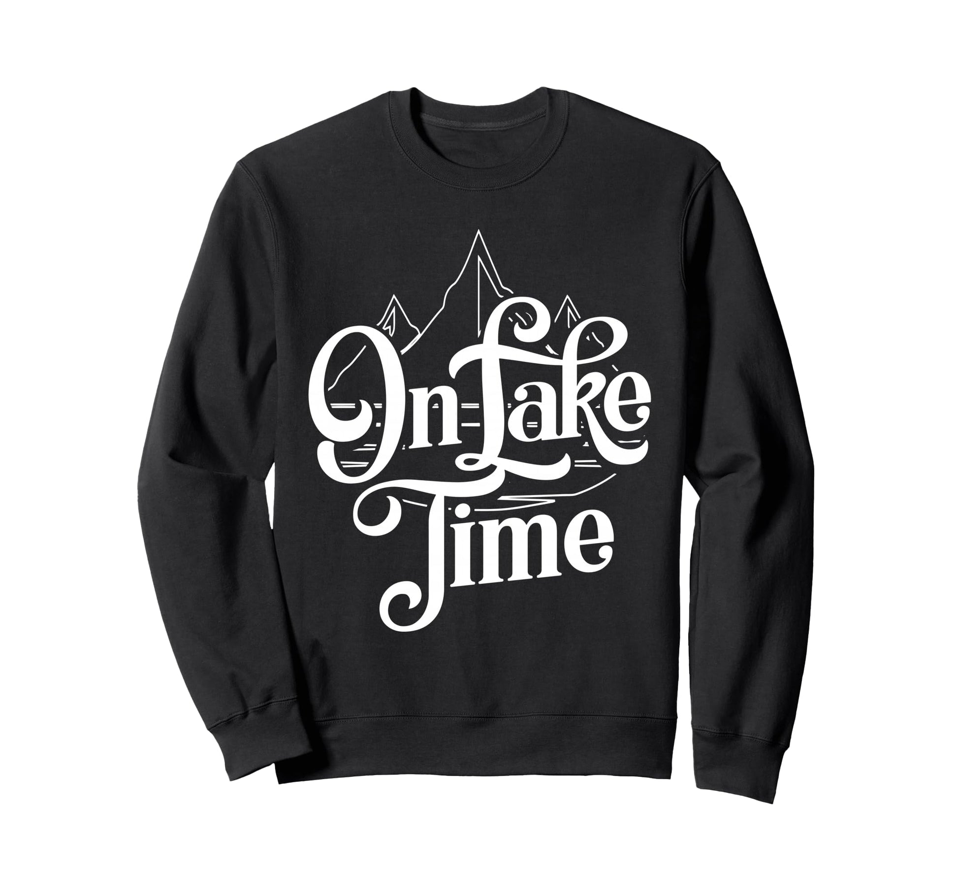 Lake Time Adventure Summer Camp Sweatshirt - Custom Art Print Unisex - T-Shirt, Sweatshirt, Hoodie