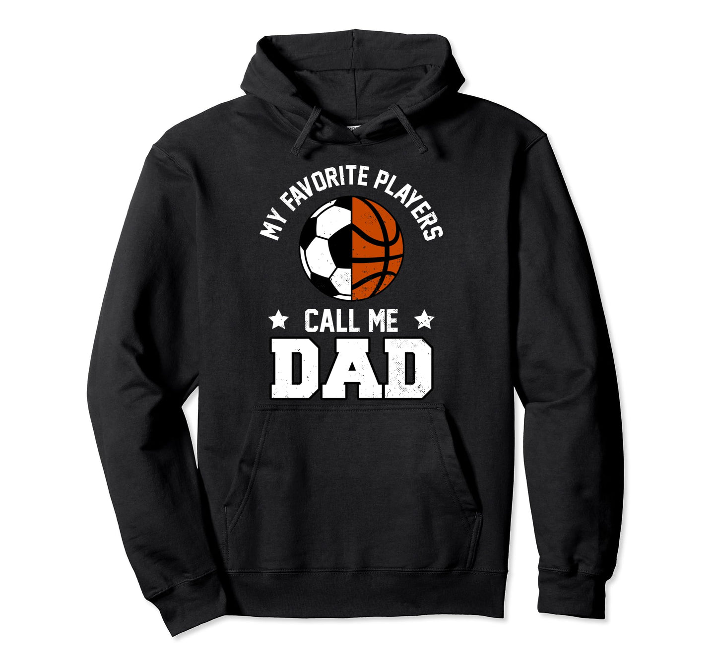 My Favorites Soccer Basketball Hoodie - Minimalist Print for Adults - T-Shirt, Sweatshirt, Hoodie