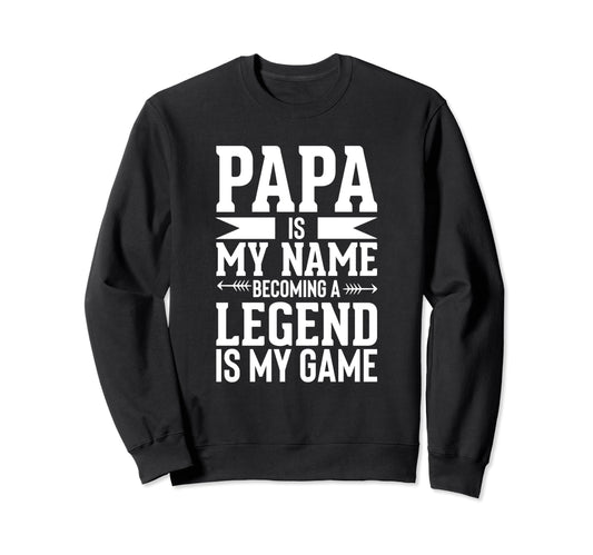 Best Dad Funny Father Daddy Sweatshirt - Fun Novelty Design Men Women - T-Shirt, Sweatshirt, Hoodie