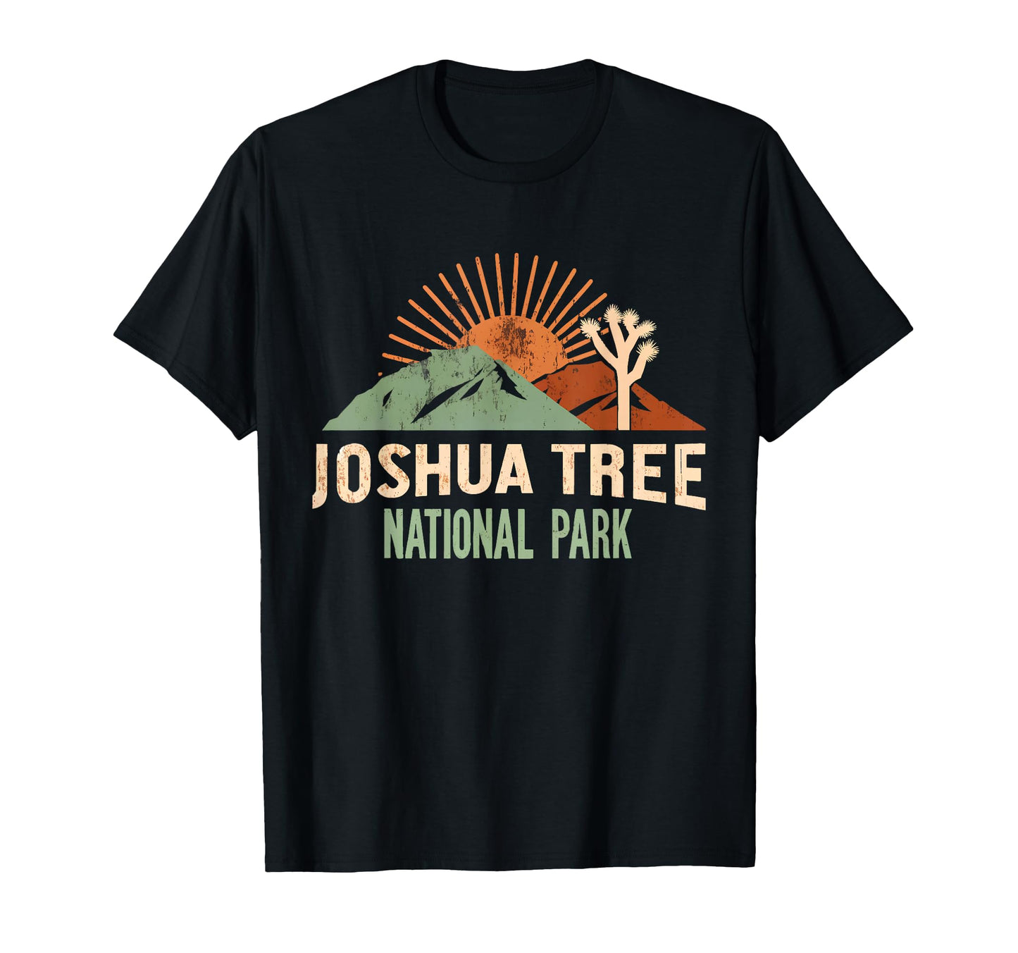Joshua Tree National Park Hiking T-Shirt - Custom Art Print for Adults - T-Shirt, Sweatshirt, Hoodie
