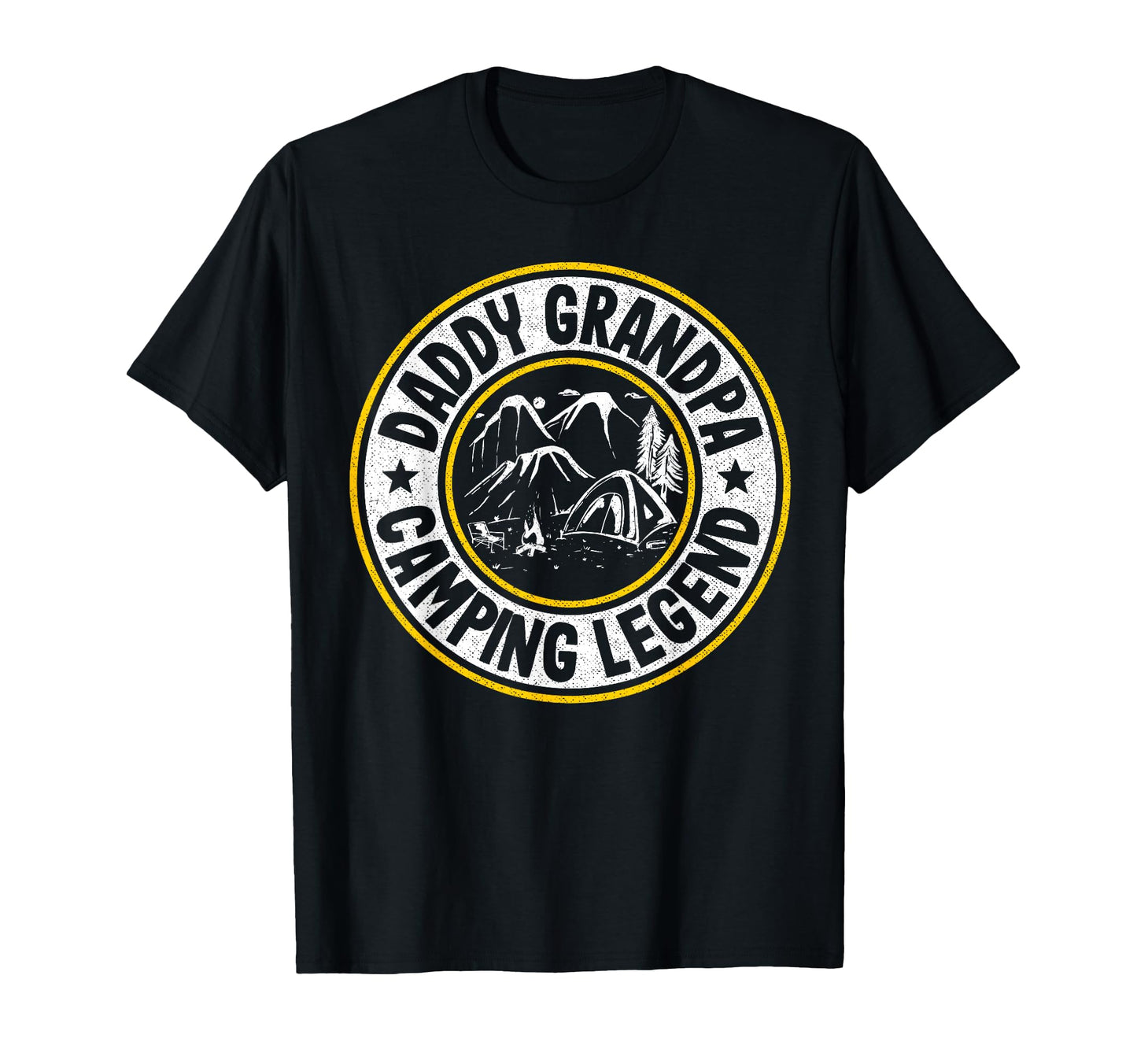 Daddy Grandpa Camping Legend Rv T-Shirt - Casual Everyday Wear Unisex - T-Shirt, Sweatshirt, Hoodie